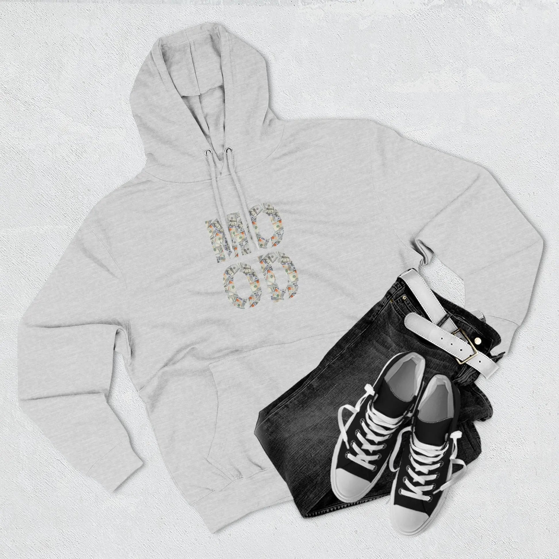 Mood Fleece Hoodie Printify