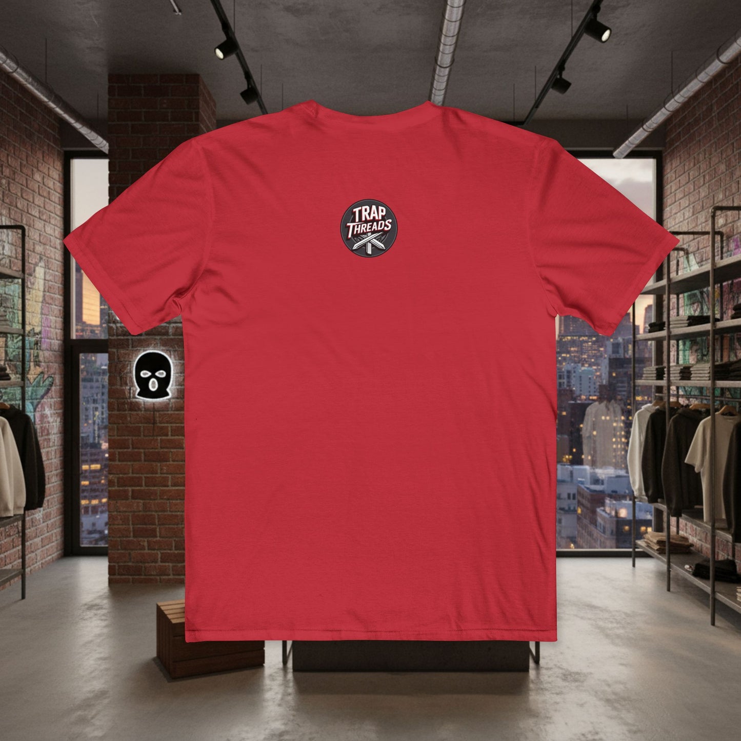 Trap Threads Bear Graphic Tee — Men's Streetwear Graphic T-Shirt by Printify