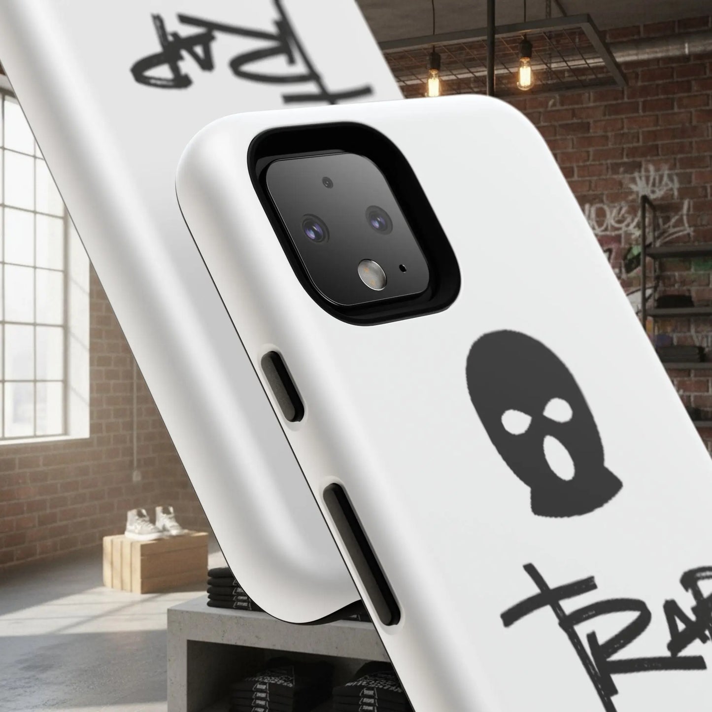 Phone Case - 'Trap Threads' Skully Logo Protective Cover Trap Threads clothing