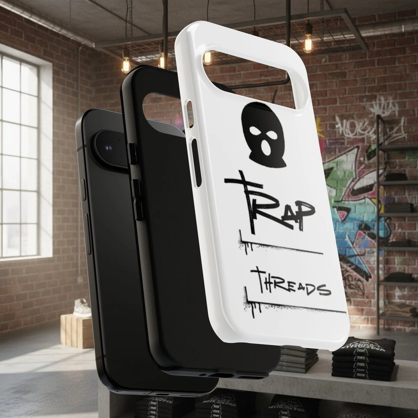 Phone Case - 'Trap Threads' Skully Logo Protective Cover Trap Threads clothing