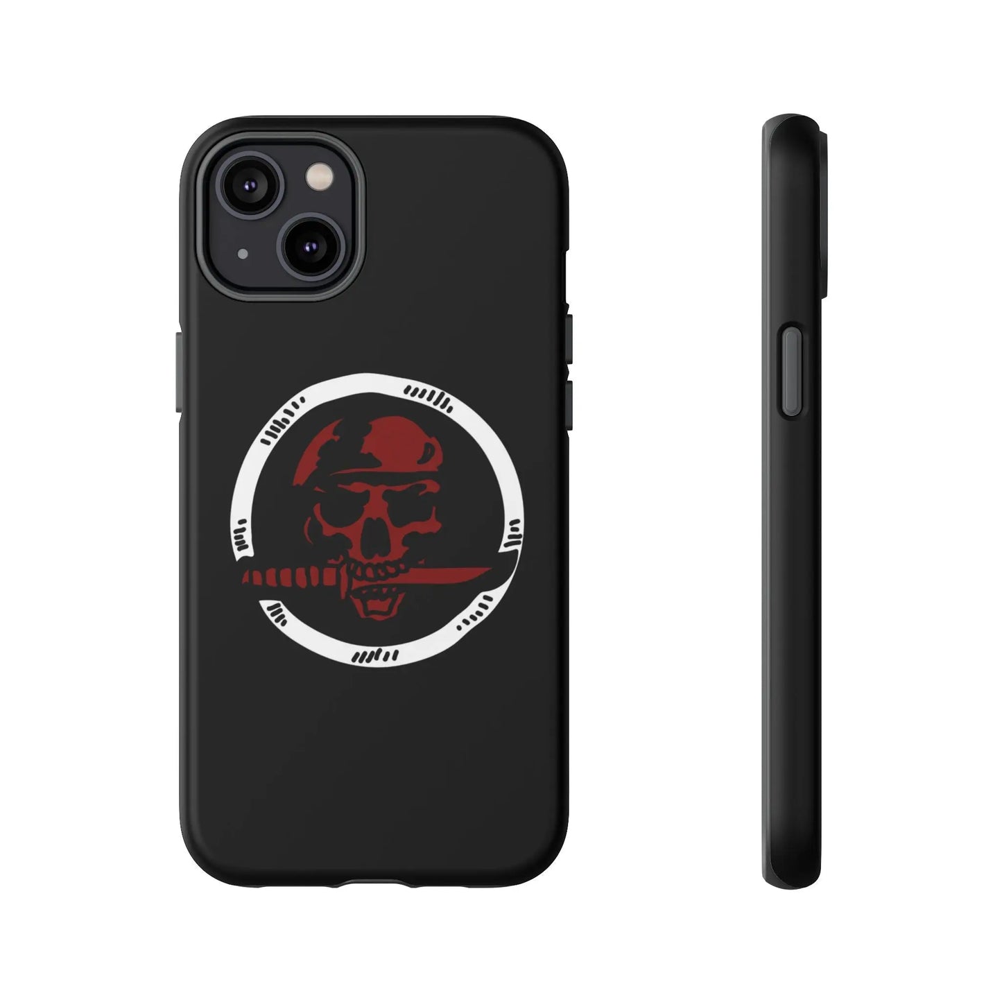 Phone Case - Skull and Sword Edgy Smartphone Cover for Men Printify