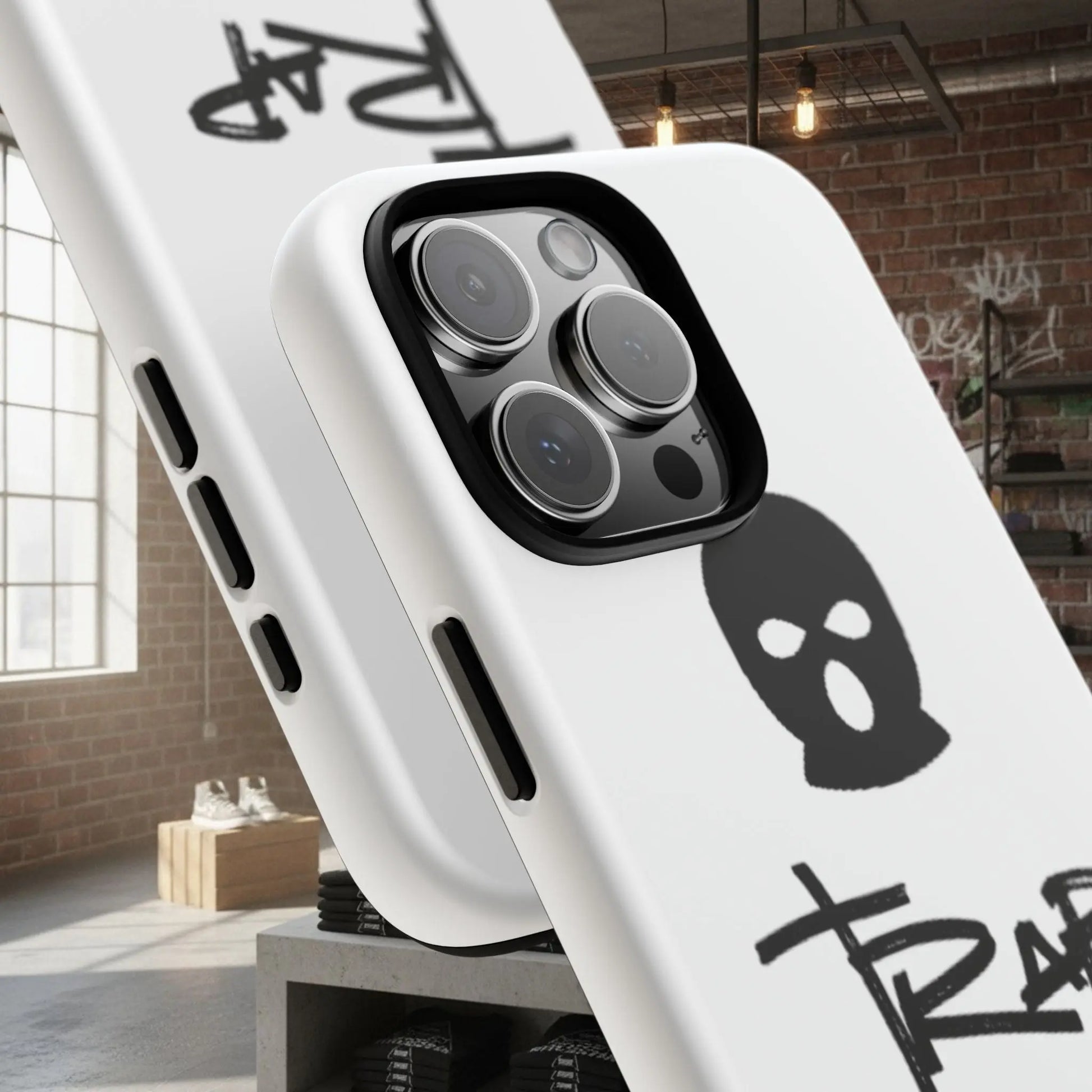 Phone Case - 'Trap Threads' Skully Logo Protective Cover Trap Threads clothing