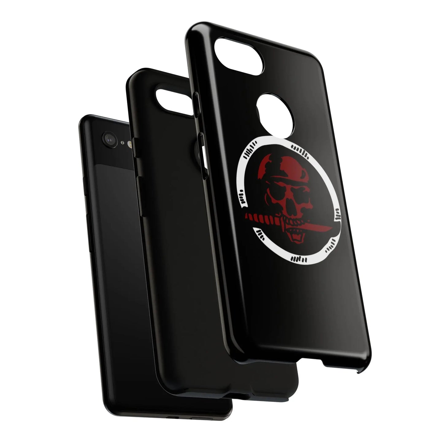 Phone Case - Skull and Sword Edgy Smartphone Cover for Men Printify