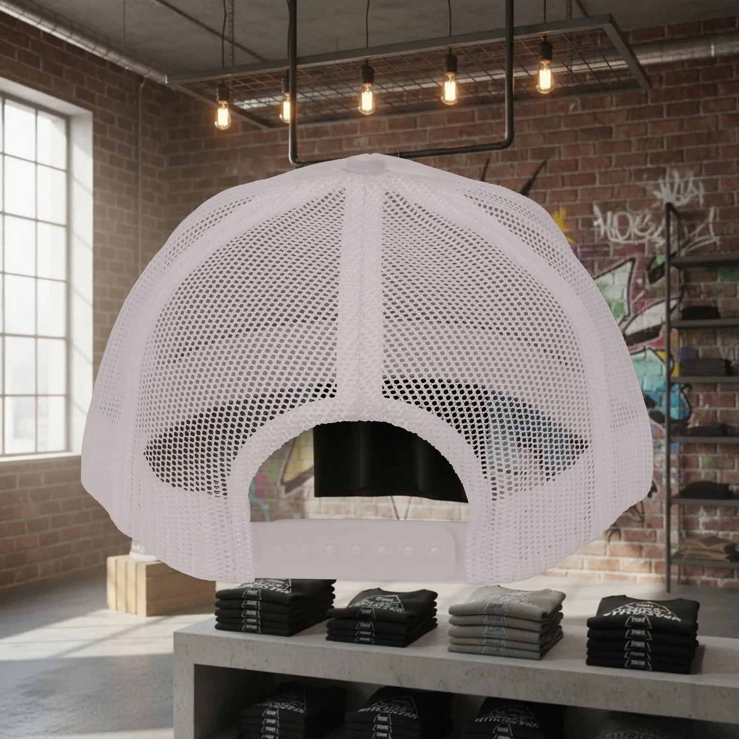 Trucker Cap - Born to Build Trapgear Design Printify