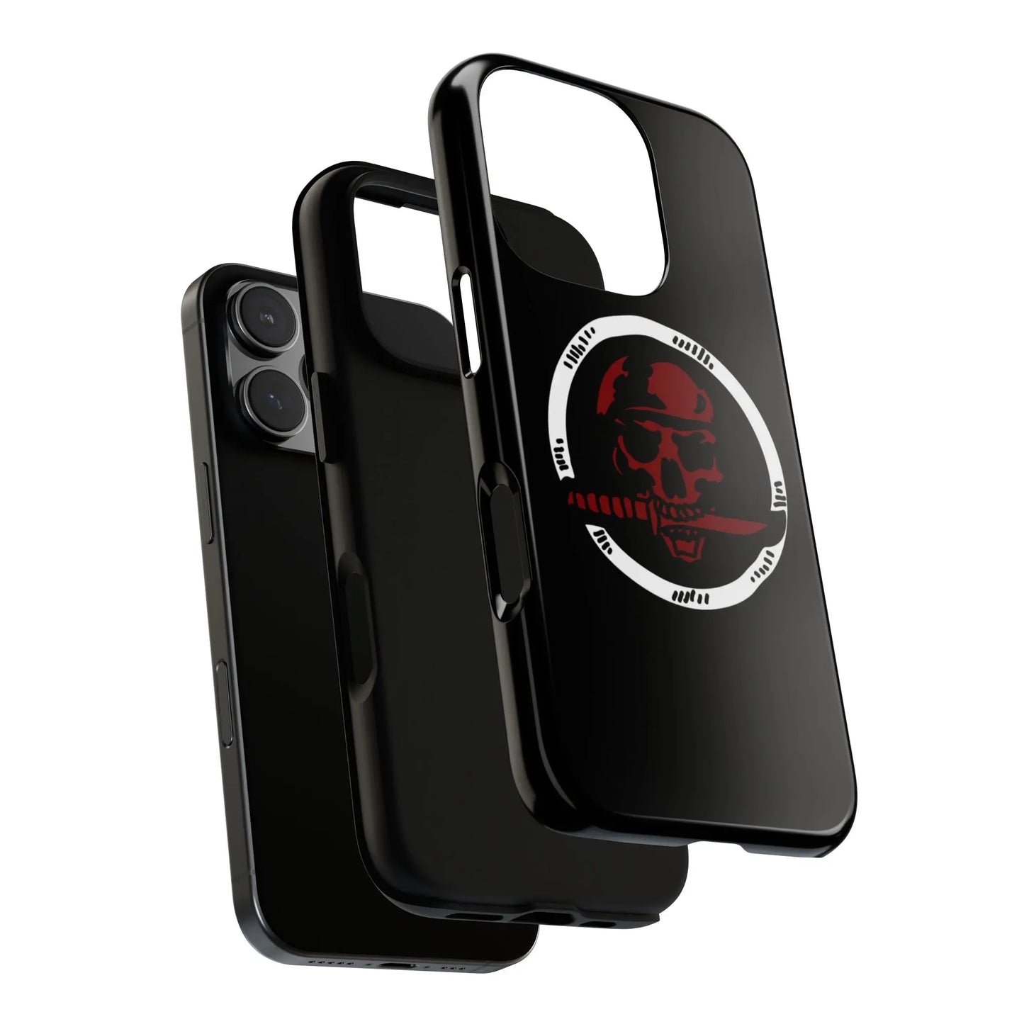 Phone Case - Skull and Sword Edgy Smartphone Cover for Men Printify