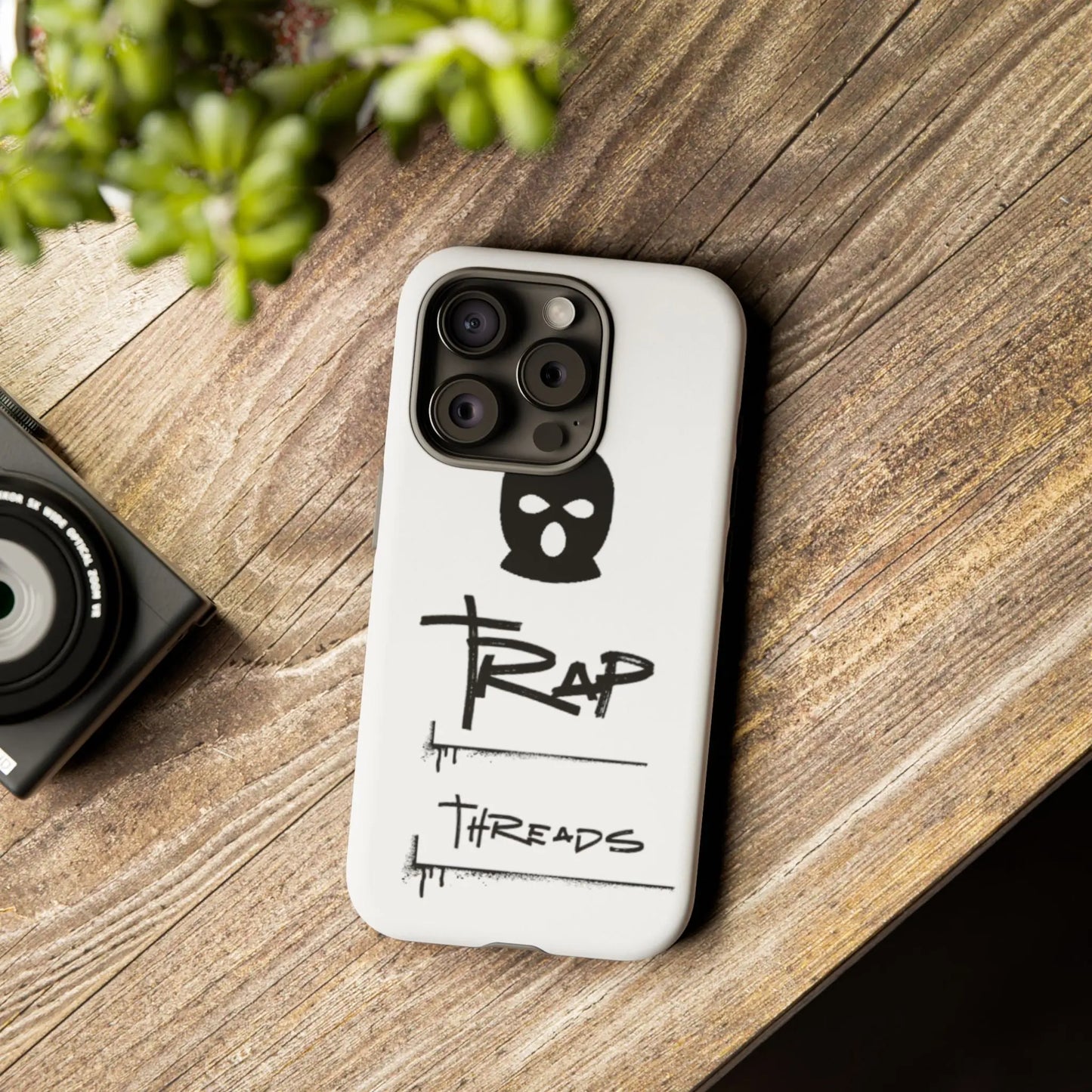Phone Case - 'Trap Threads' Skully Logo Protective Cover Trap Threads clothing