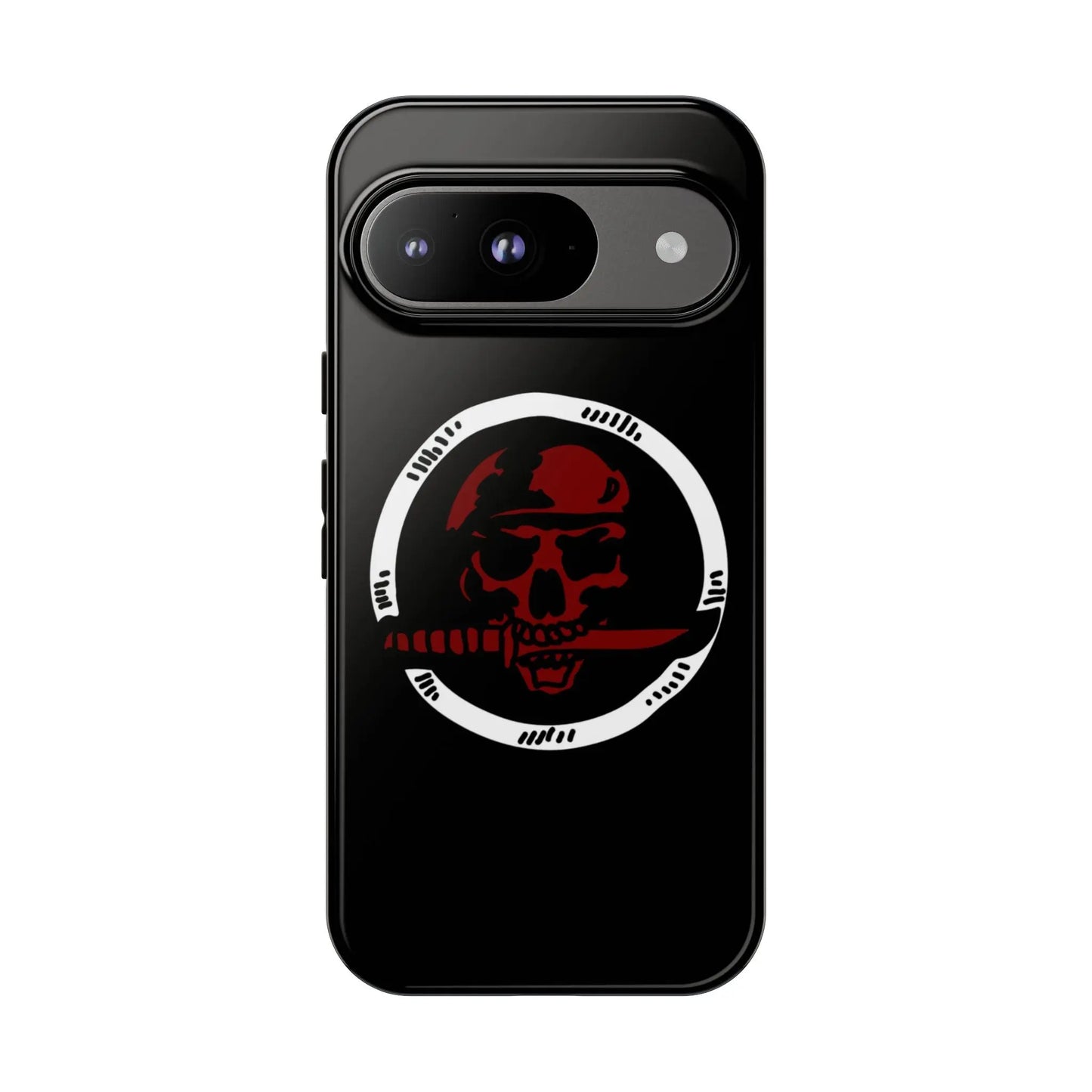 Phone Case - Skull and Sword Edgy Smartphone Cover for Men Printify