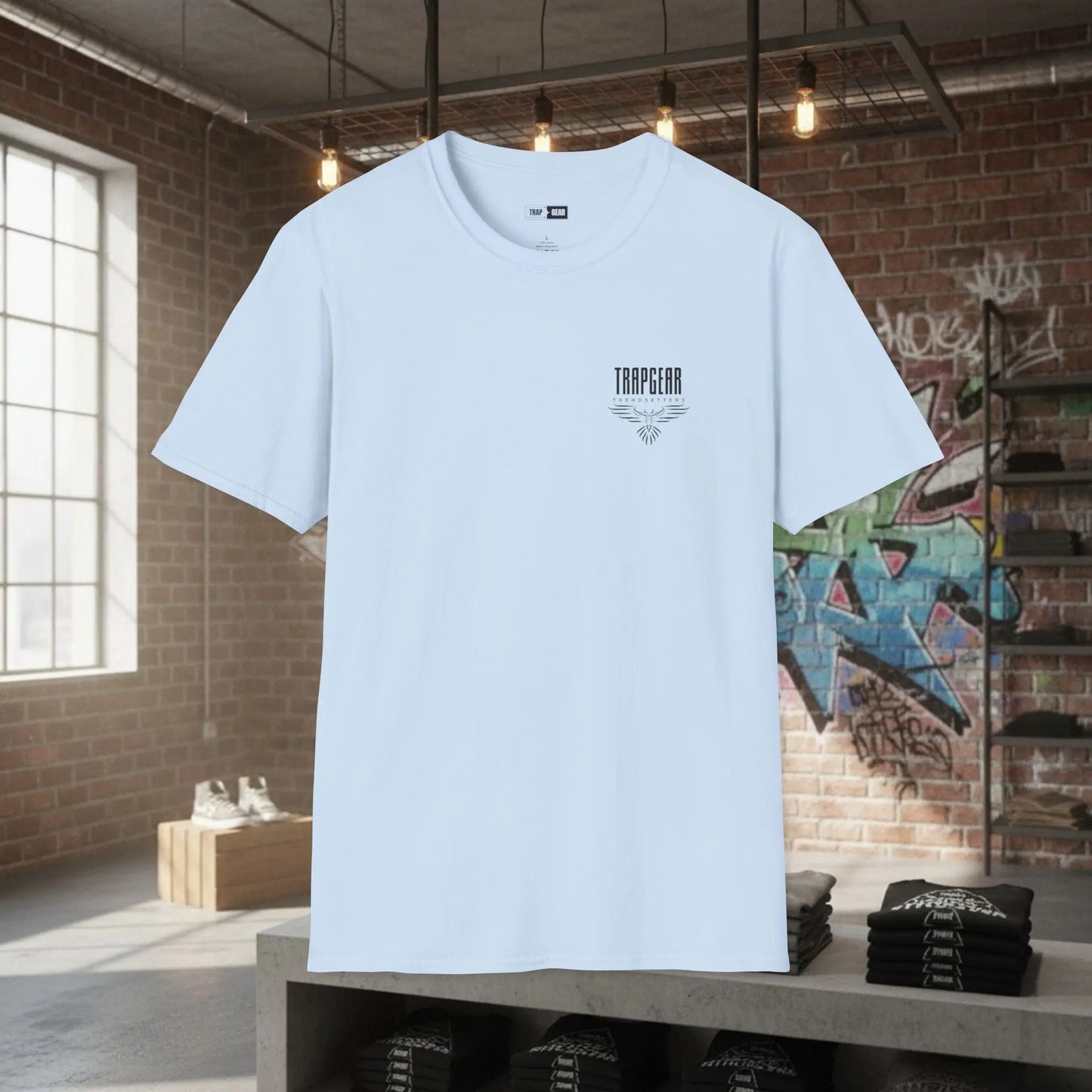 Softstyle T-Shirt TrapGear Trendsetter Born to Build Printify