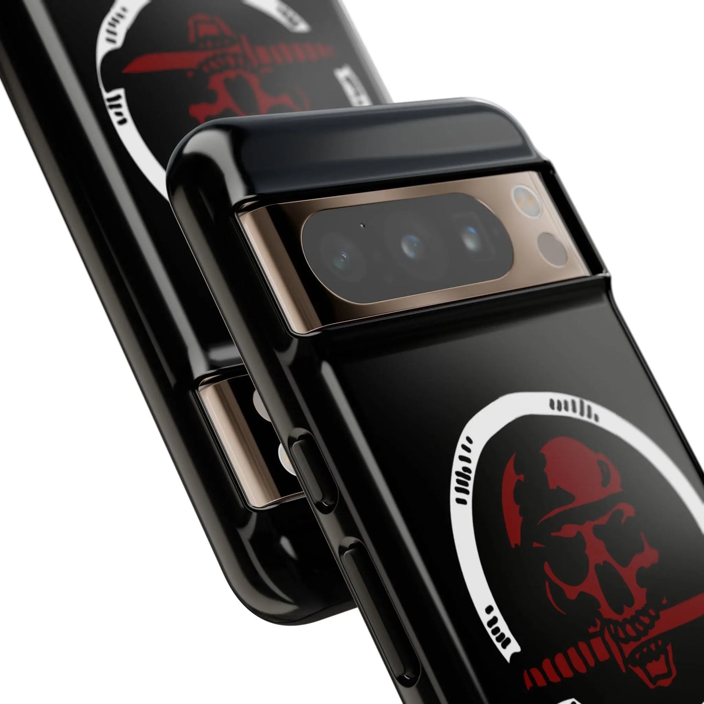 Phone Case - Skull and Sword Edgy Smartphone Cover for Men Printify