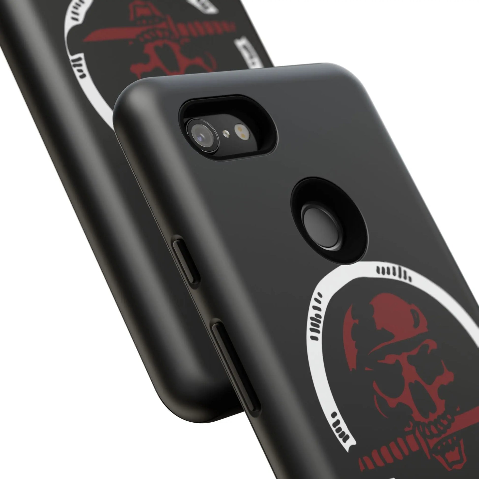 Phone Case - Skull and Sword Edgy Smartphone Cover for Men Printify