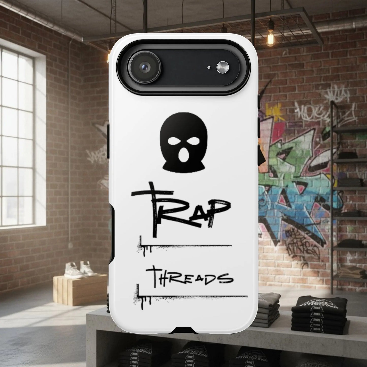 Phone Case - 'Trap Threads' Skully Logo Protective Cover Trap Threads clothing