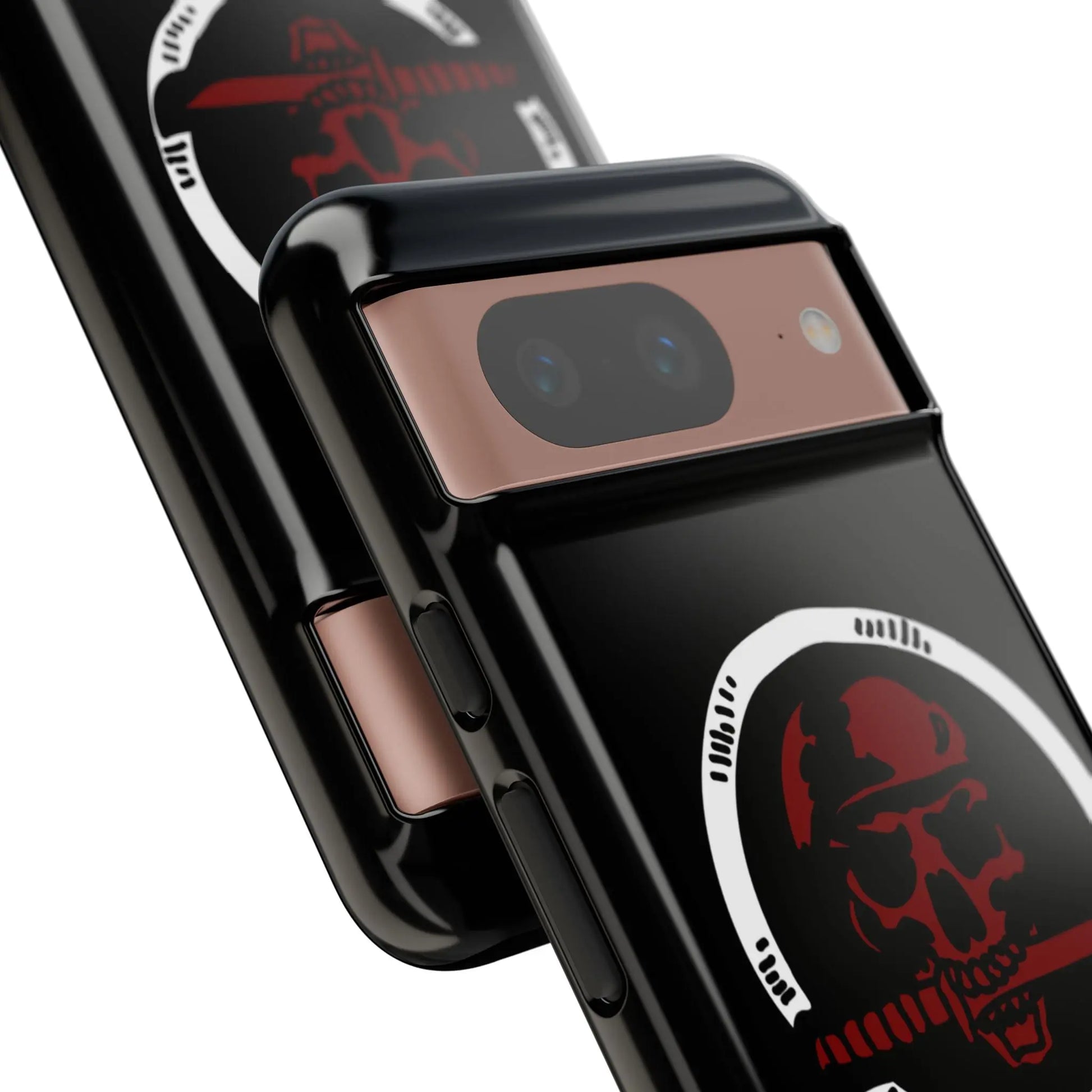 Phone Case - Skull and Sword Edgy Smartphone Cover for Men Printify