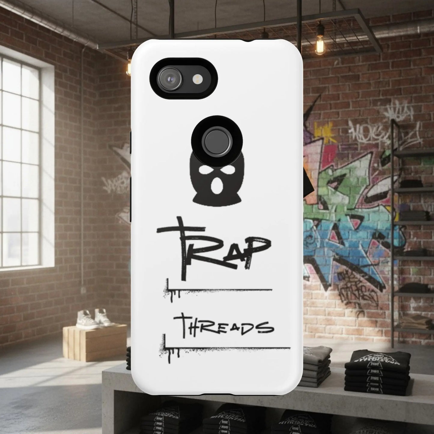 Phone Case - 'Trap Threads' Skully Logo Protective Cover Trap Threads clothing