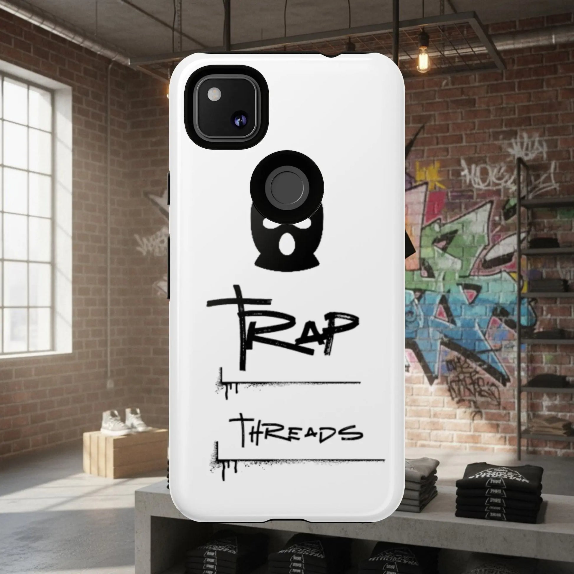 Phone Case - 'Trap Threads' Skully Logo Protective Cover Trap Threads clothing