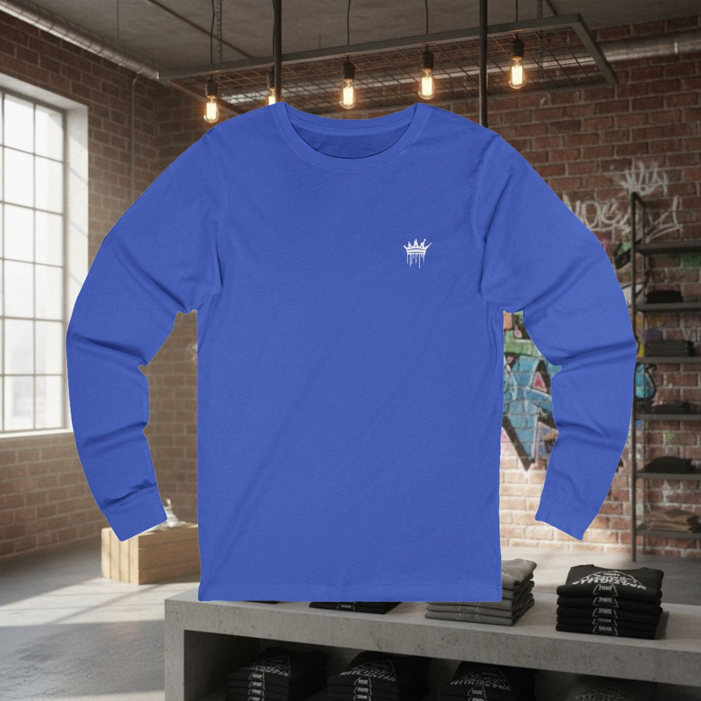 Crown TrapGear Logo Long Sleeve Tee