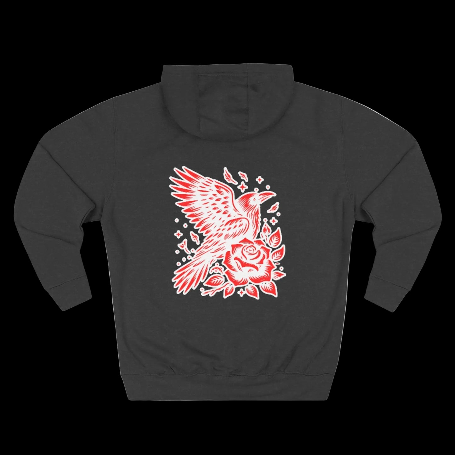 Trap Motivation Fleece Hoodie Printify