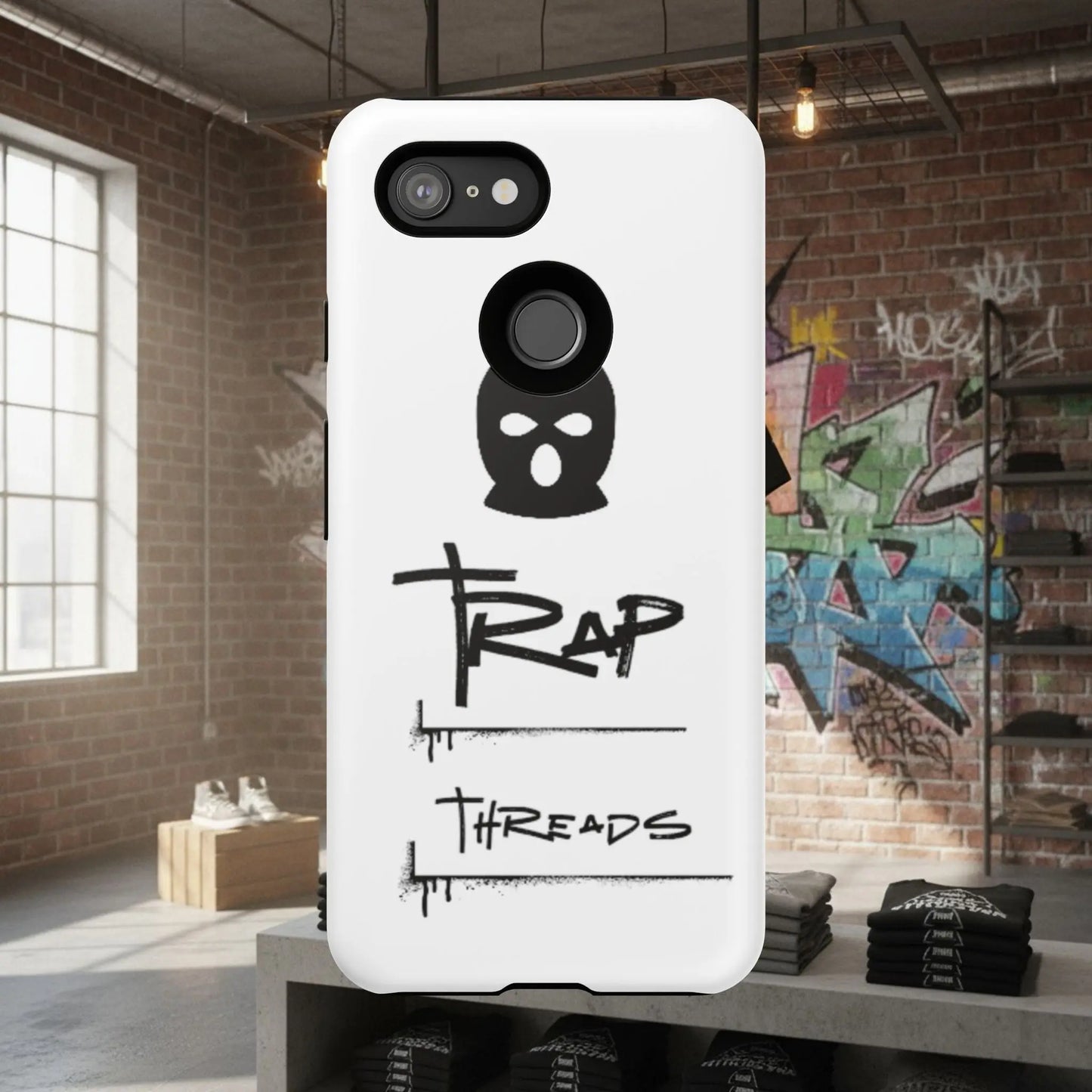 Phone Case - 'Trap Threads' Skully Logo Protective Cover Trap Threads clothing