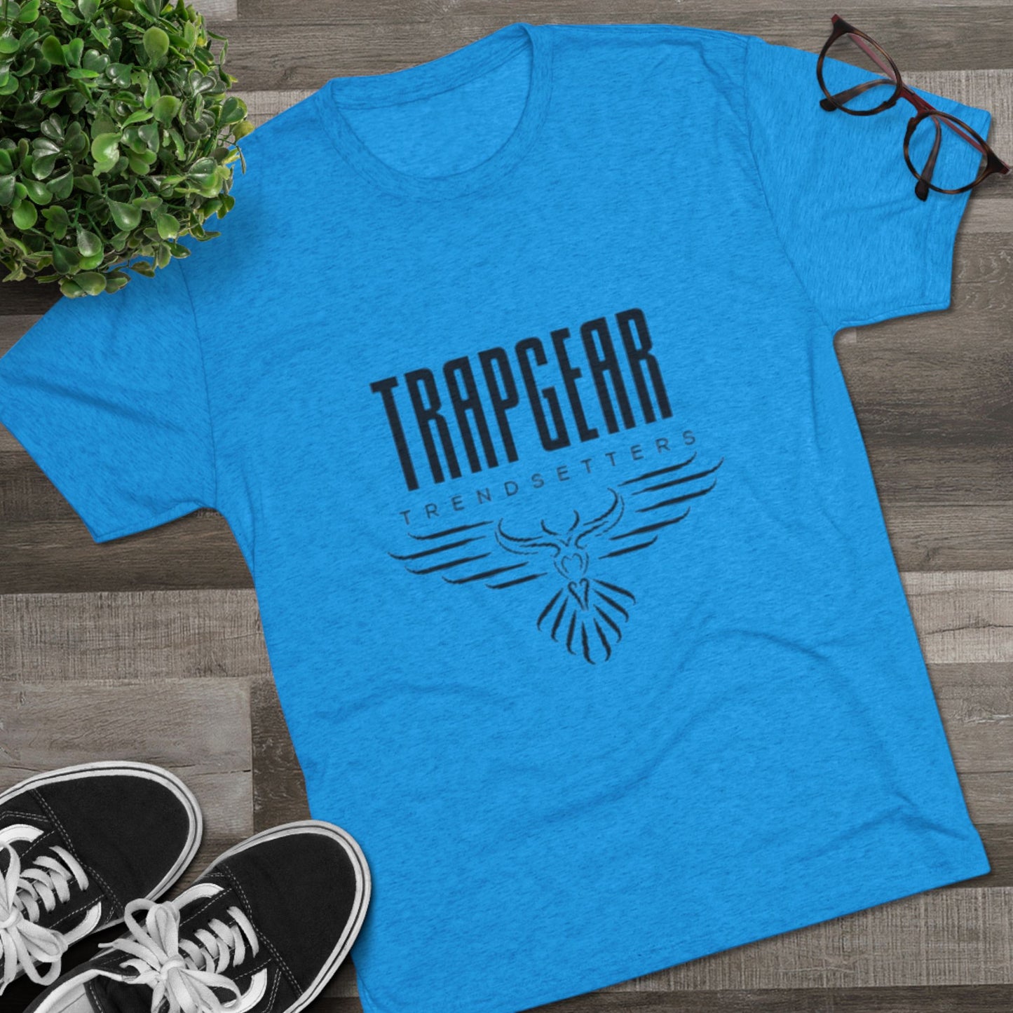 TrapGear Hustle Trees Graphic Tee — Trendsetter Streetwear Crew