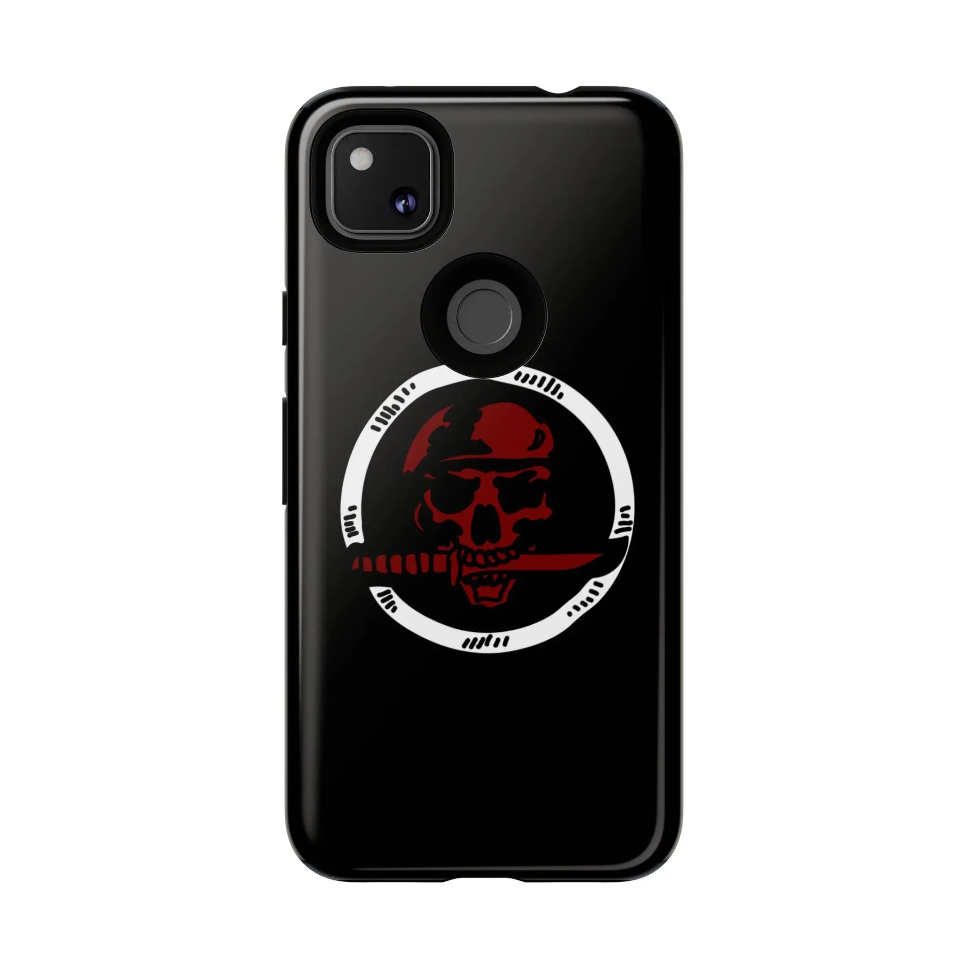 Phone Case - Skull and Sword Edgy Smartphone Cover for Men Printify