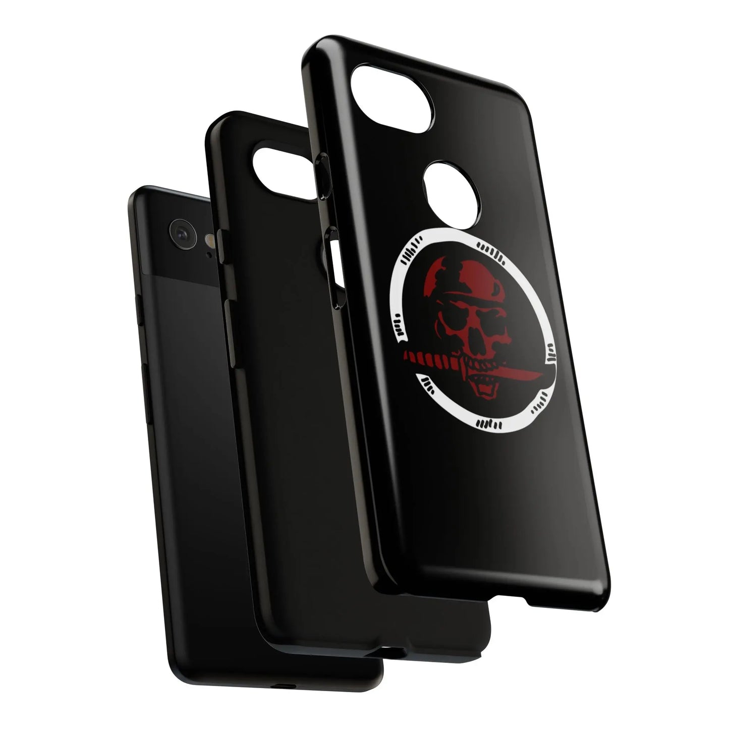 Phone Case - Skull and Sword Edgy Smartphone Cover for Men Printify