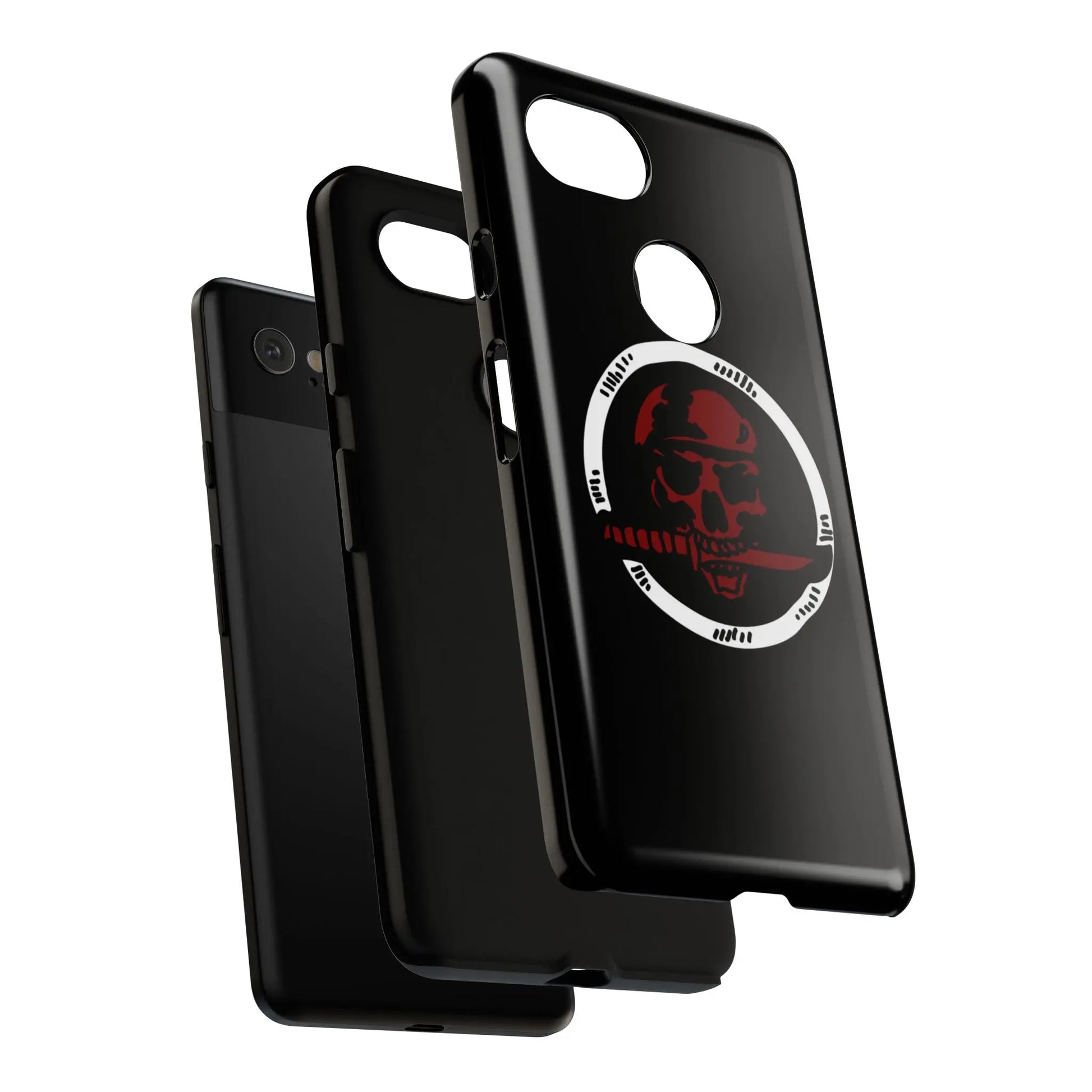 Phone Case - Skull and Sword Edgy Smartphone Cover for Men Printify
