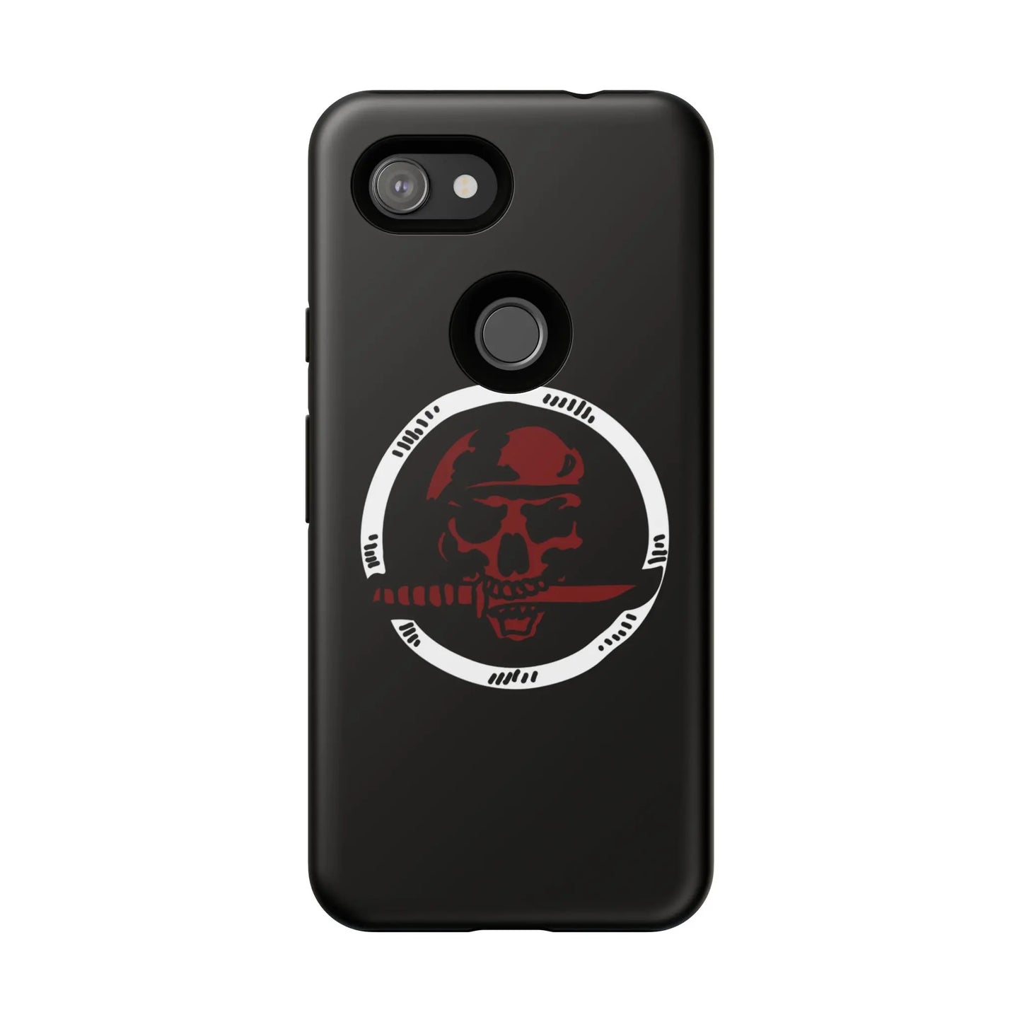 Phone Case - Skull and Sword Edgy Smartphone Cover for Men Printify