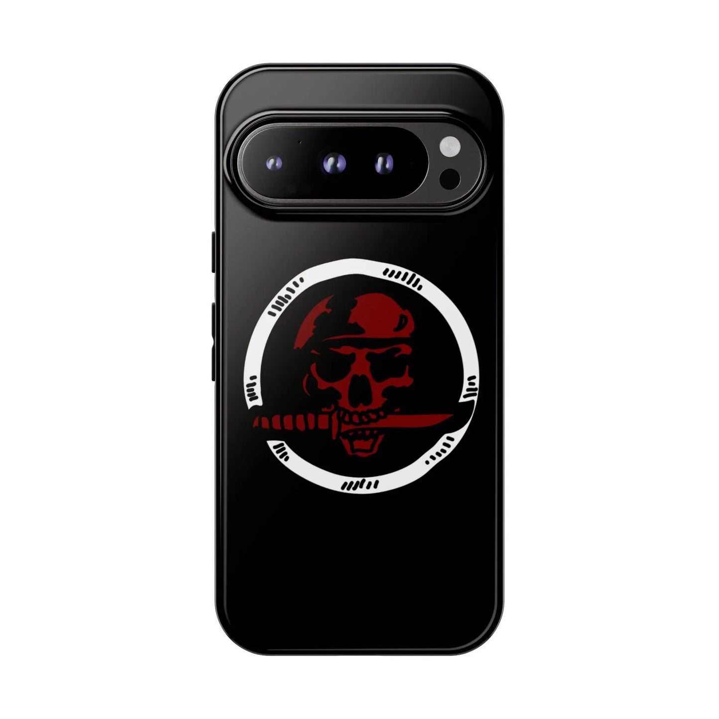 Phone Case - Skull and Sword Edgy Smartphone Cover for Men Printify