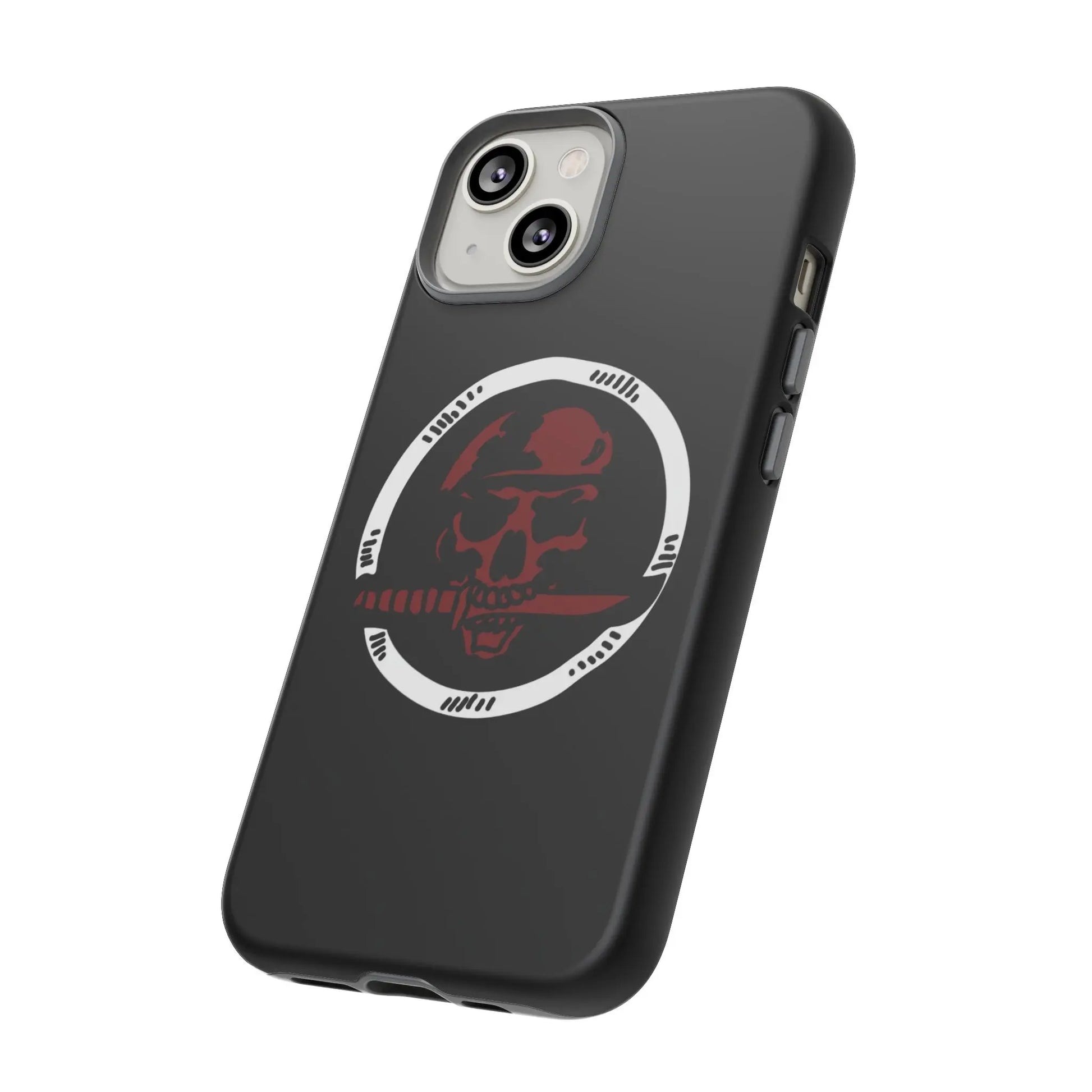 Phone Case - Skull and Sword Edgy Smartphone Cover for Men Printify