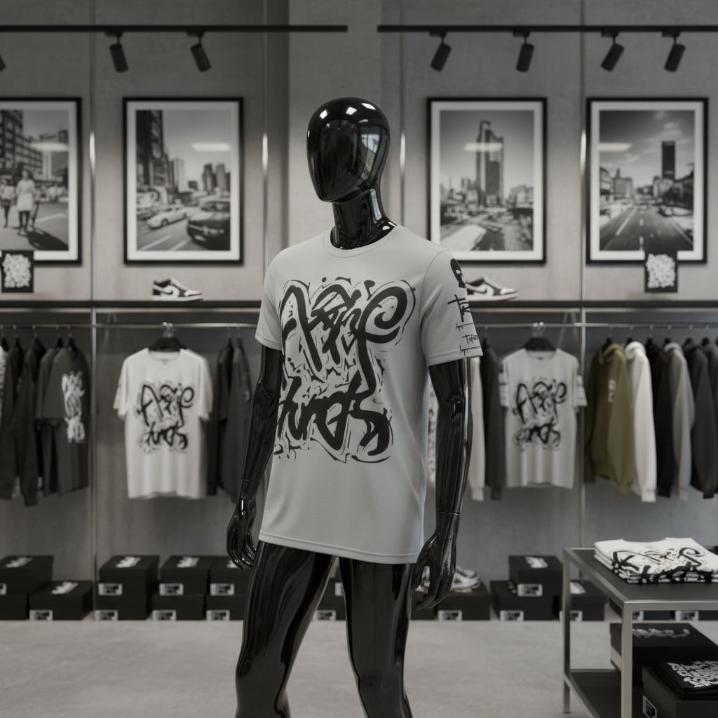 Polyester Tee - Nautical Anchor Adventure Trapgear Design Printify