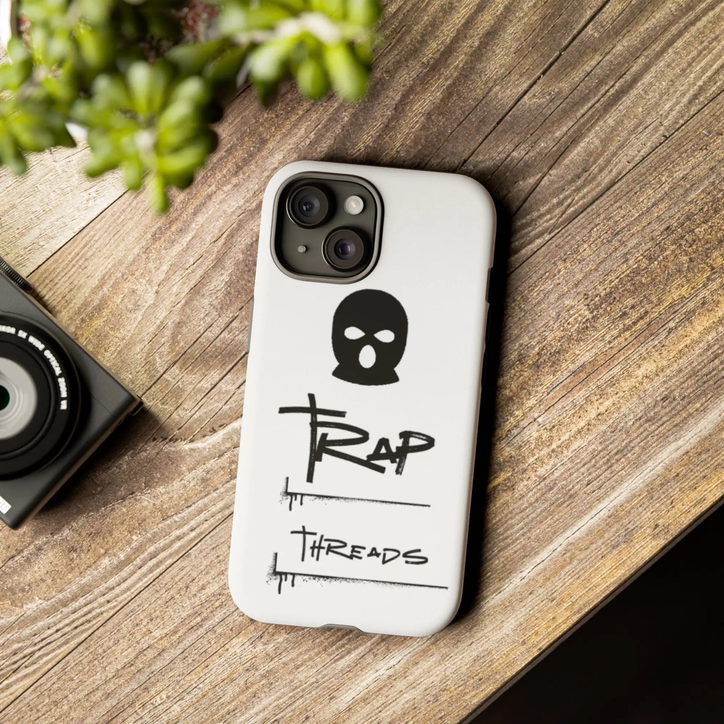 Phone Case - 'Trap Threads' Skully Logo Protective Cover Trap Threads clothing