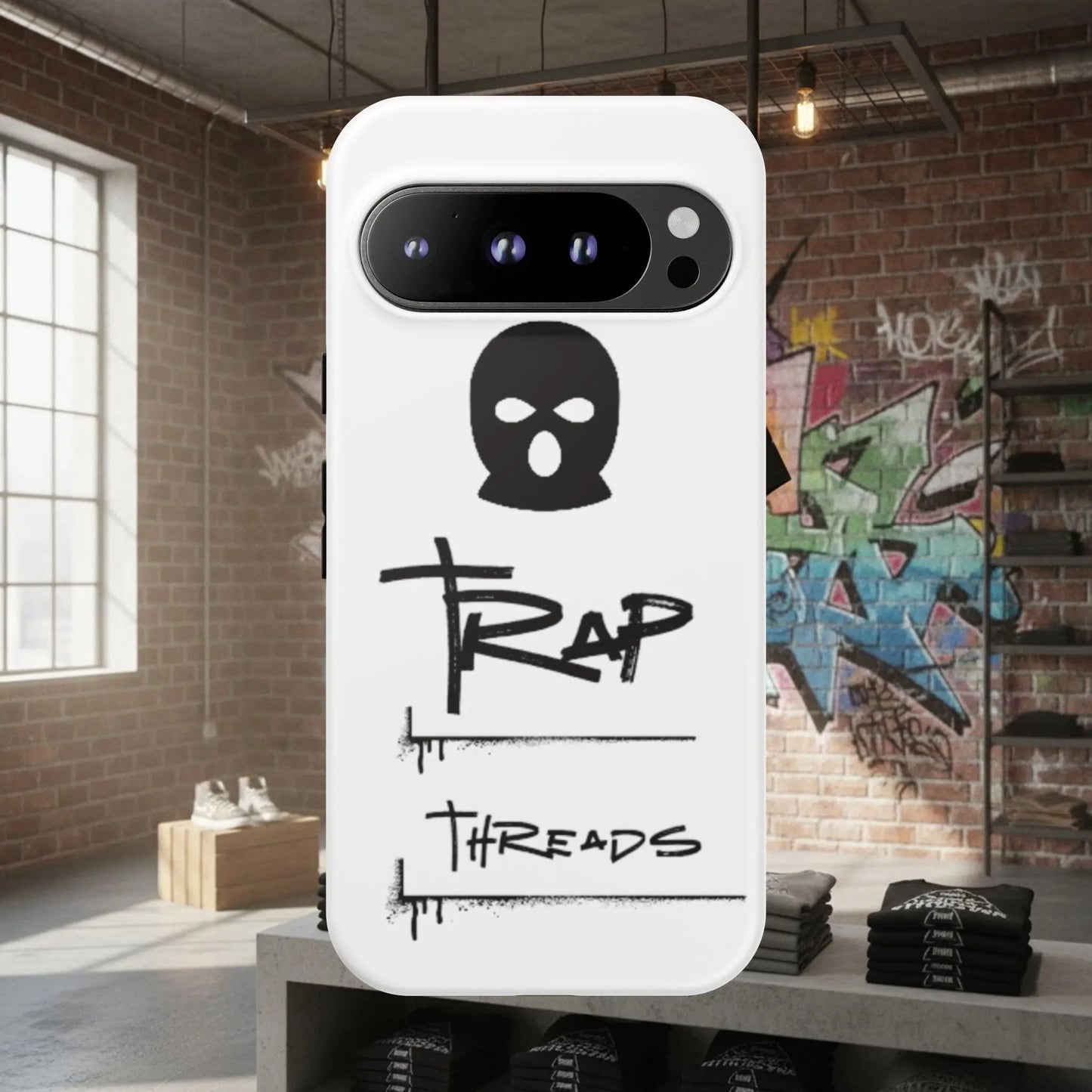 Phone Case - 'Trap Threads' Skully Logo Protective Cover Trap Threads clothing