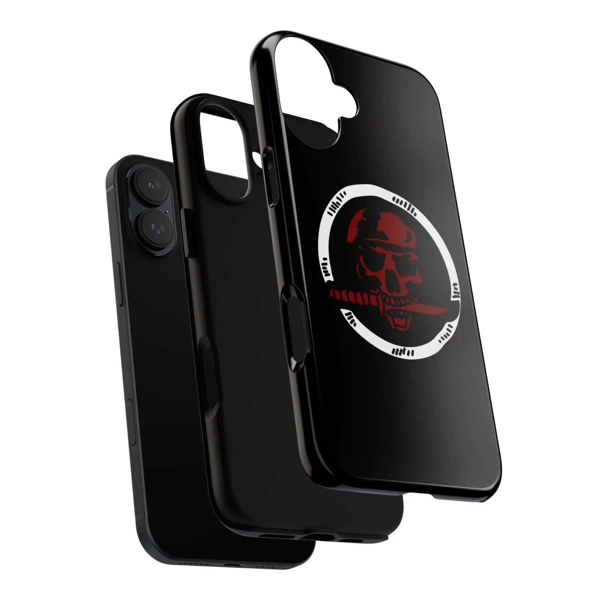 Phone Case - Skull and Sword Edgy Smartphone Cover for Men Printify
