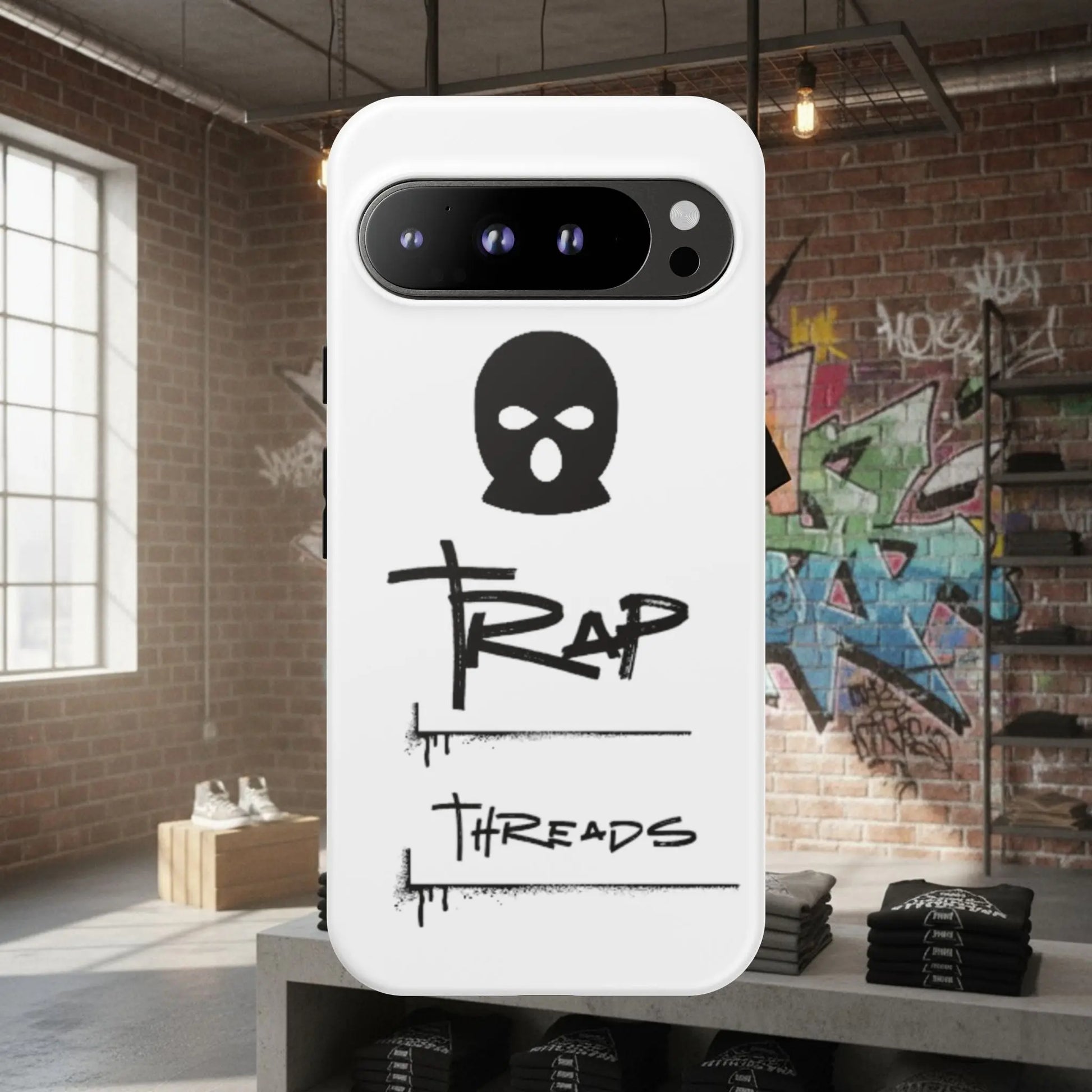 Phone Case - 'Trap Threads' Skully Logo Protective Cover Trap Threads clothing