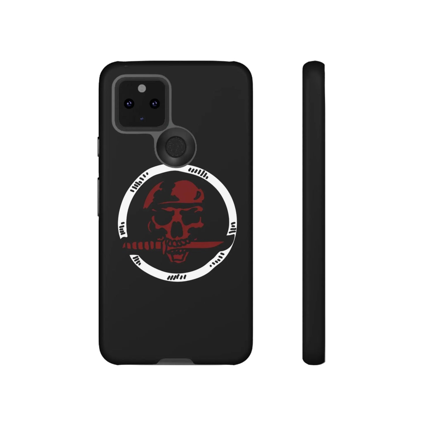 Phone Case - Skull and Sword Edgy Smartphone Cover for Men Printify