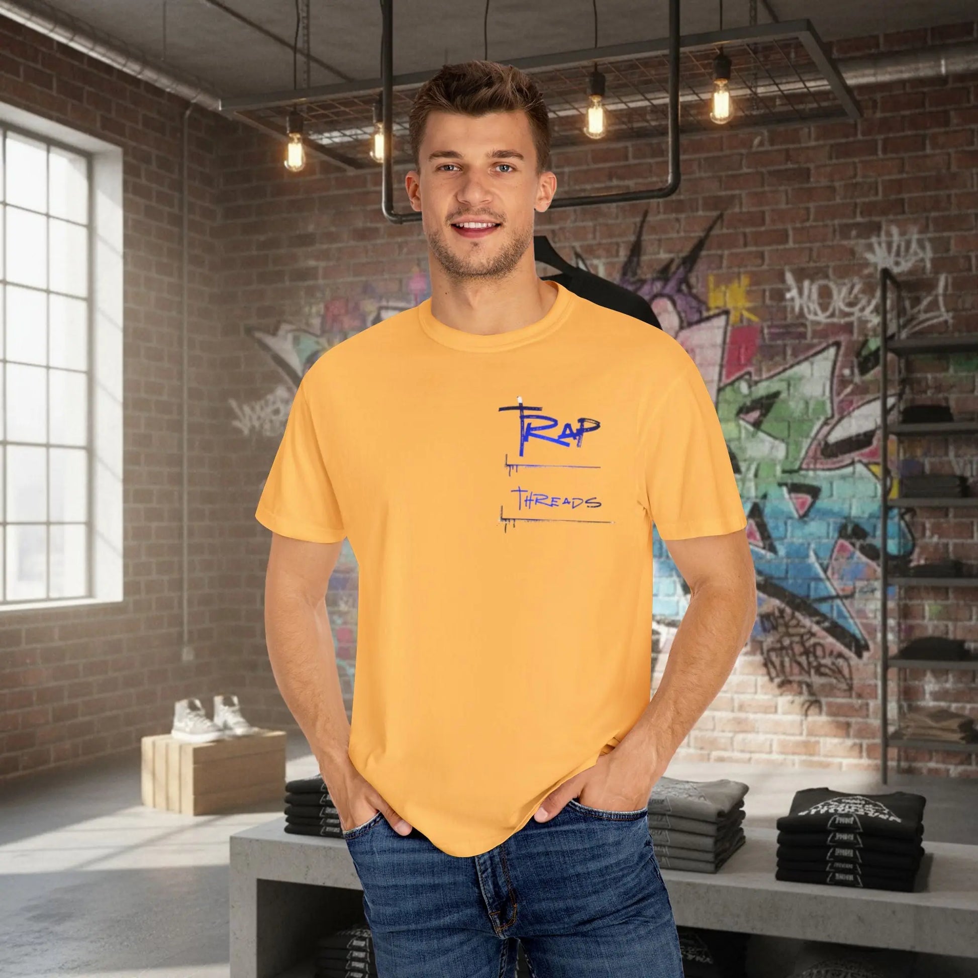 Trap Threads T-Shirt - Streetwear Hip-Hop Graphic Tee Printify