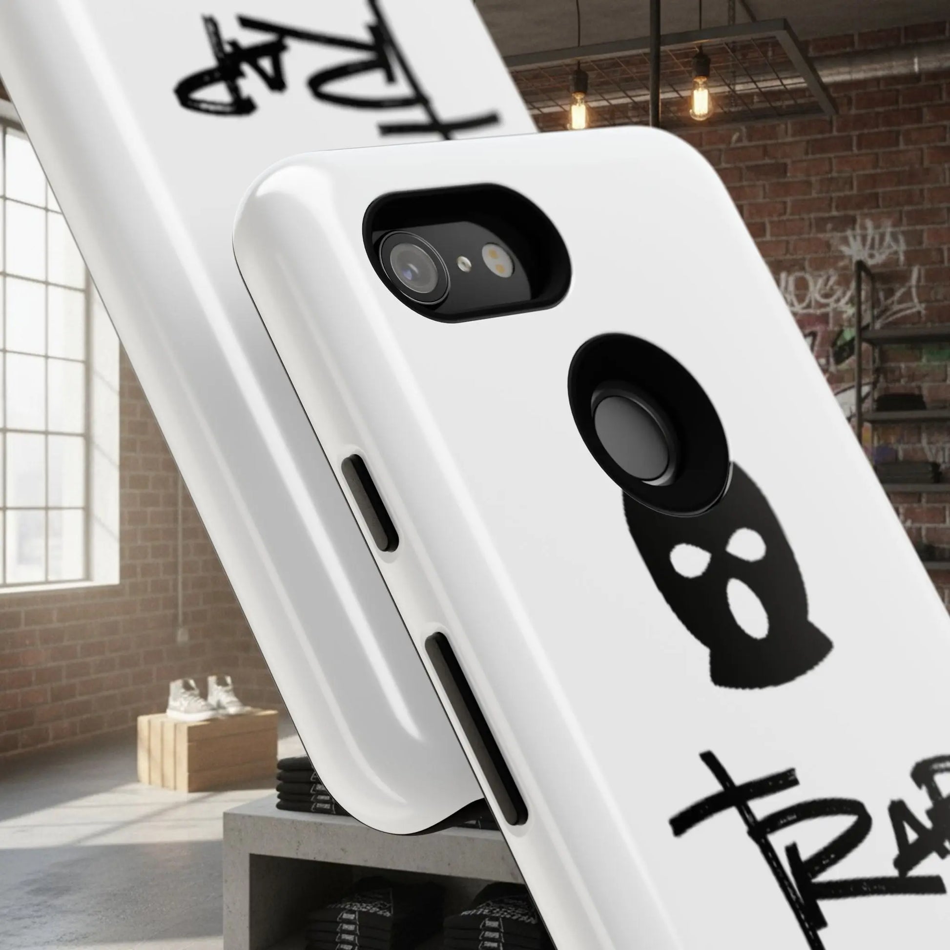 Phone Case - 'Trap Threads' Skully Logo Protective Cover Trap Threads clothing