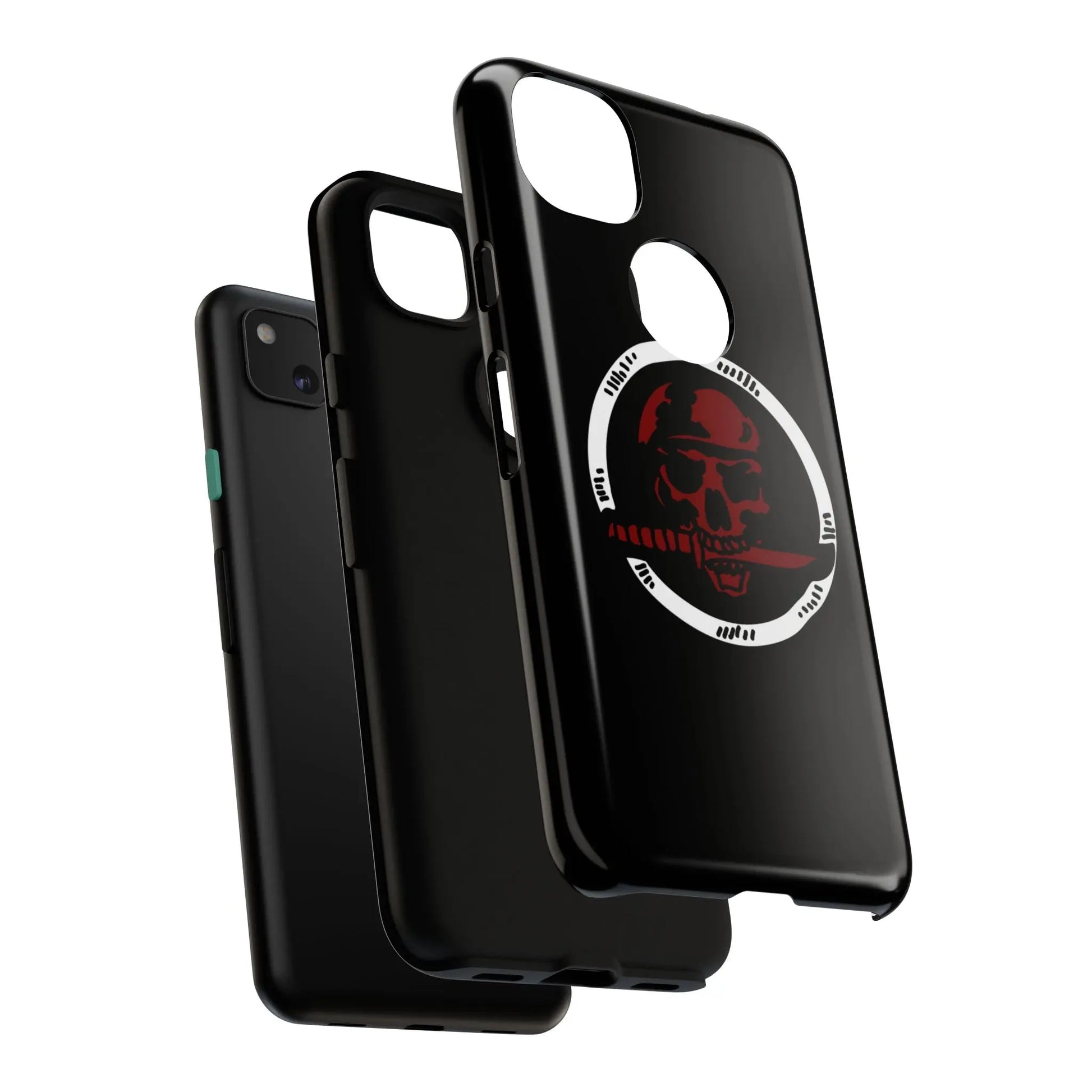 Phone Case - Skull and Sword Edgy Smartphone Cover for Men Printify
