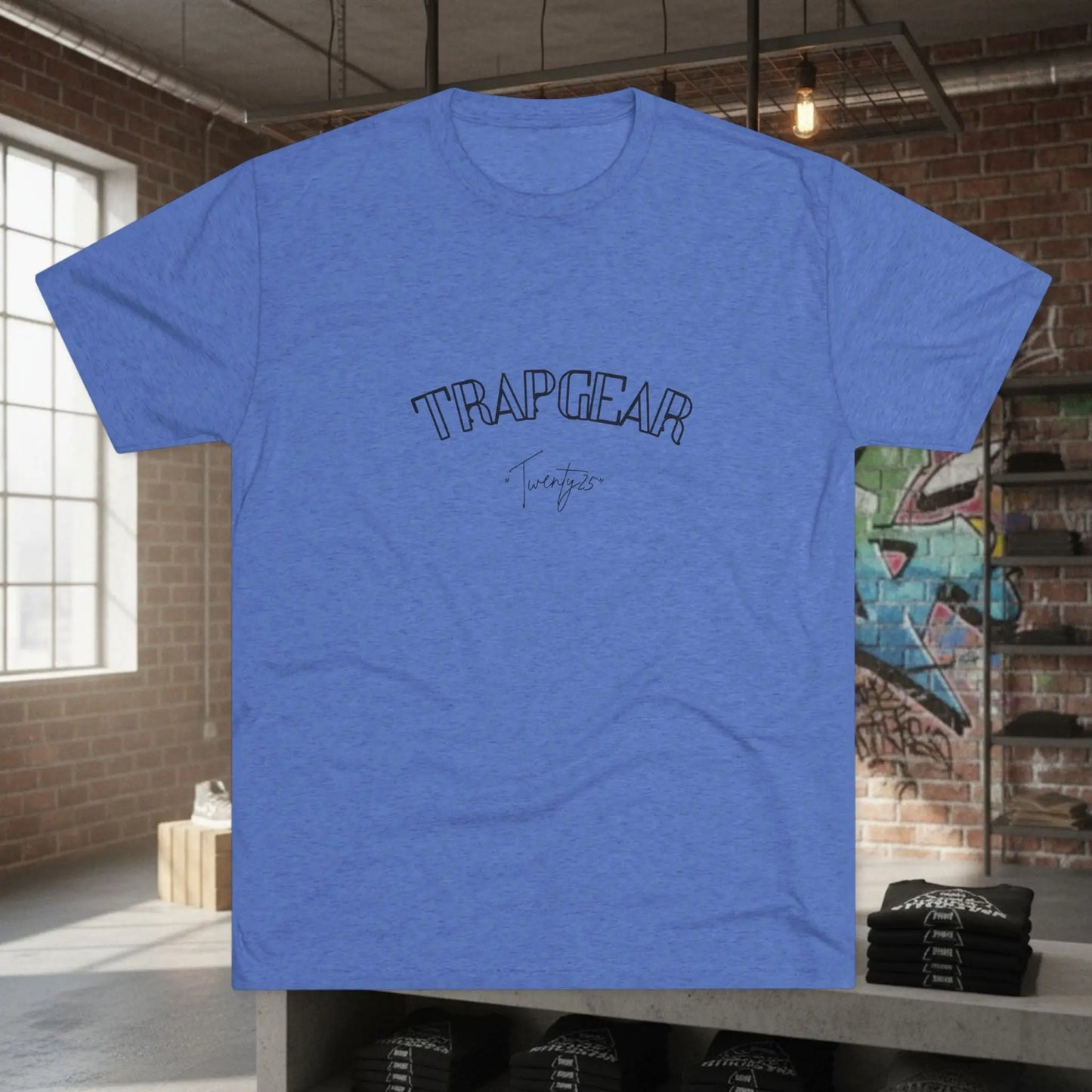 Wolf Logo Tri-Blend Tee Printify