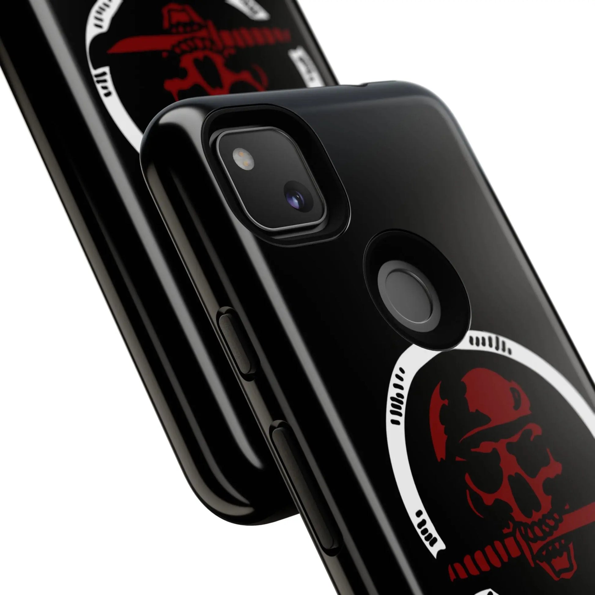 Phone Case - Skull and Sword Edgy Smartphone Cover for Men Printify