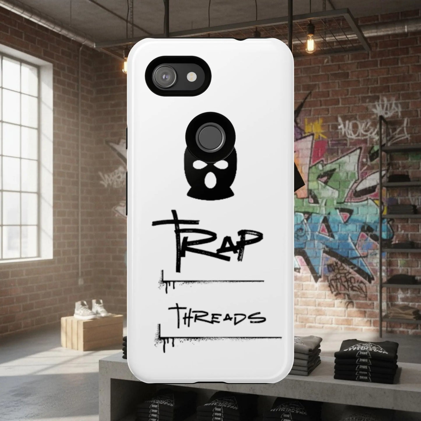 Phone Case - 'Trap Threads' Skully Logo Protective Cover Trap Threads clothing