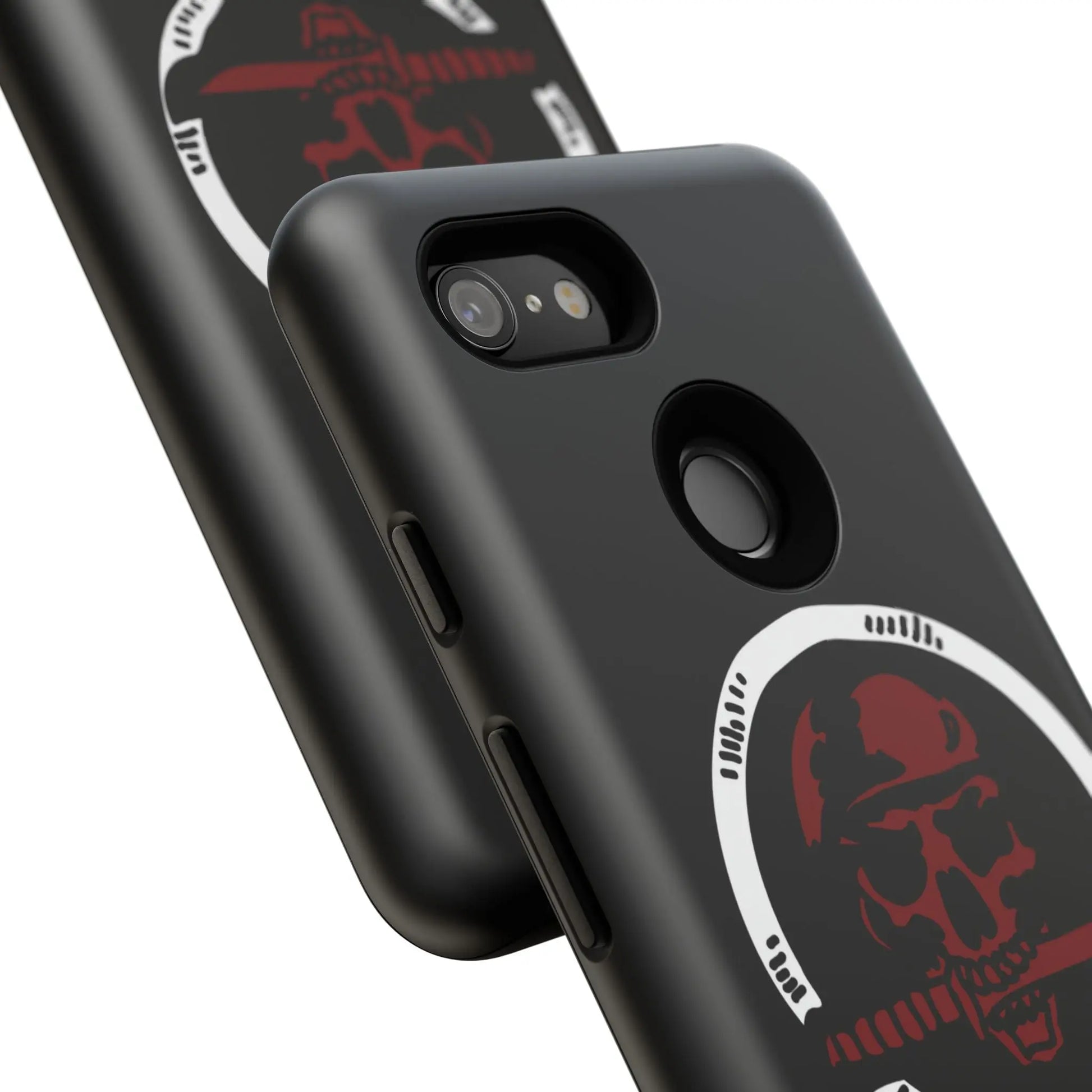 Phone Case - Skull and Sword Edgy Smartphone Cover for Men Printify