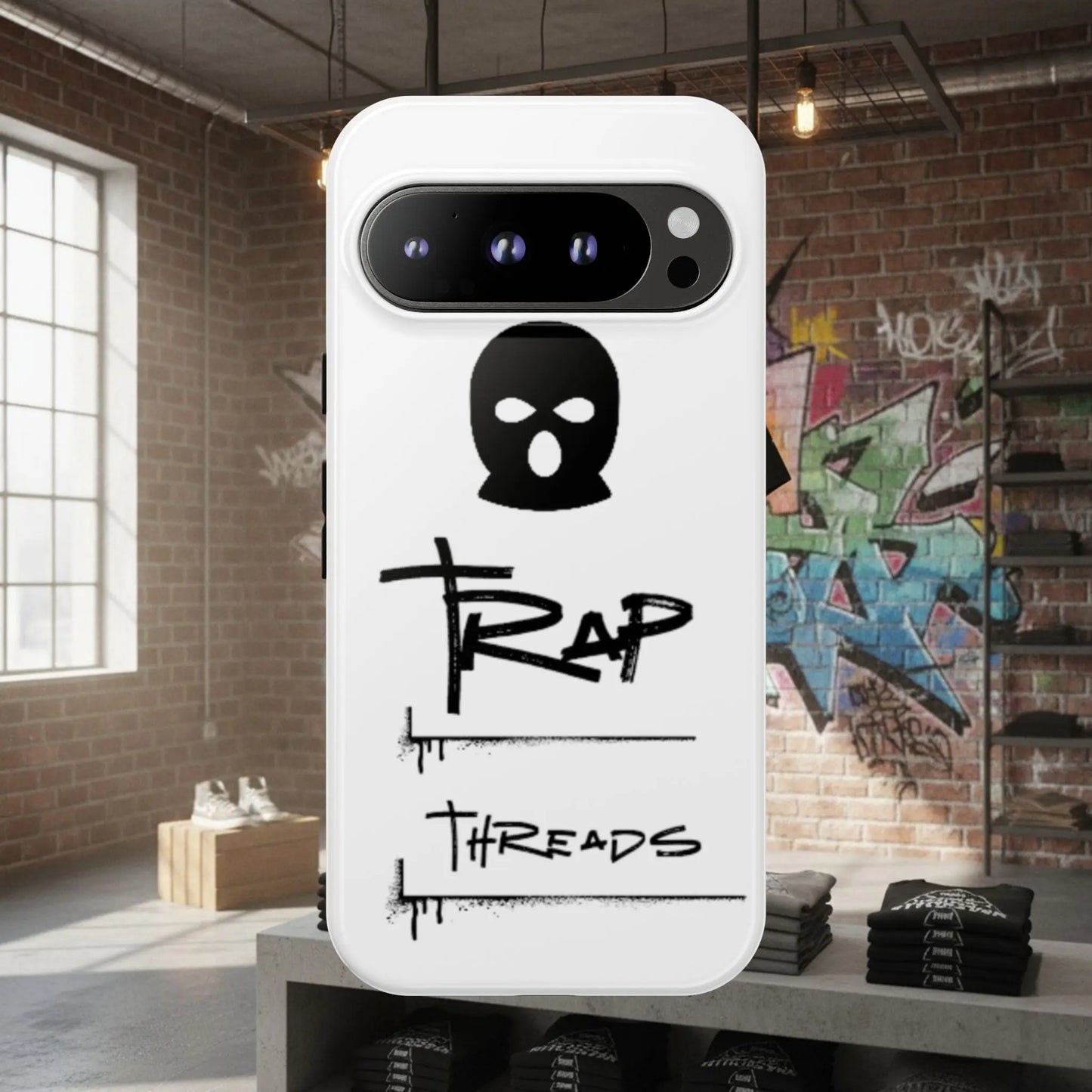 Phone Case - 'Trap Threads' Skully Logo Protective Cover Trap Threads clothing