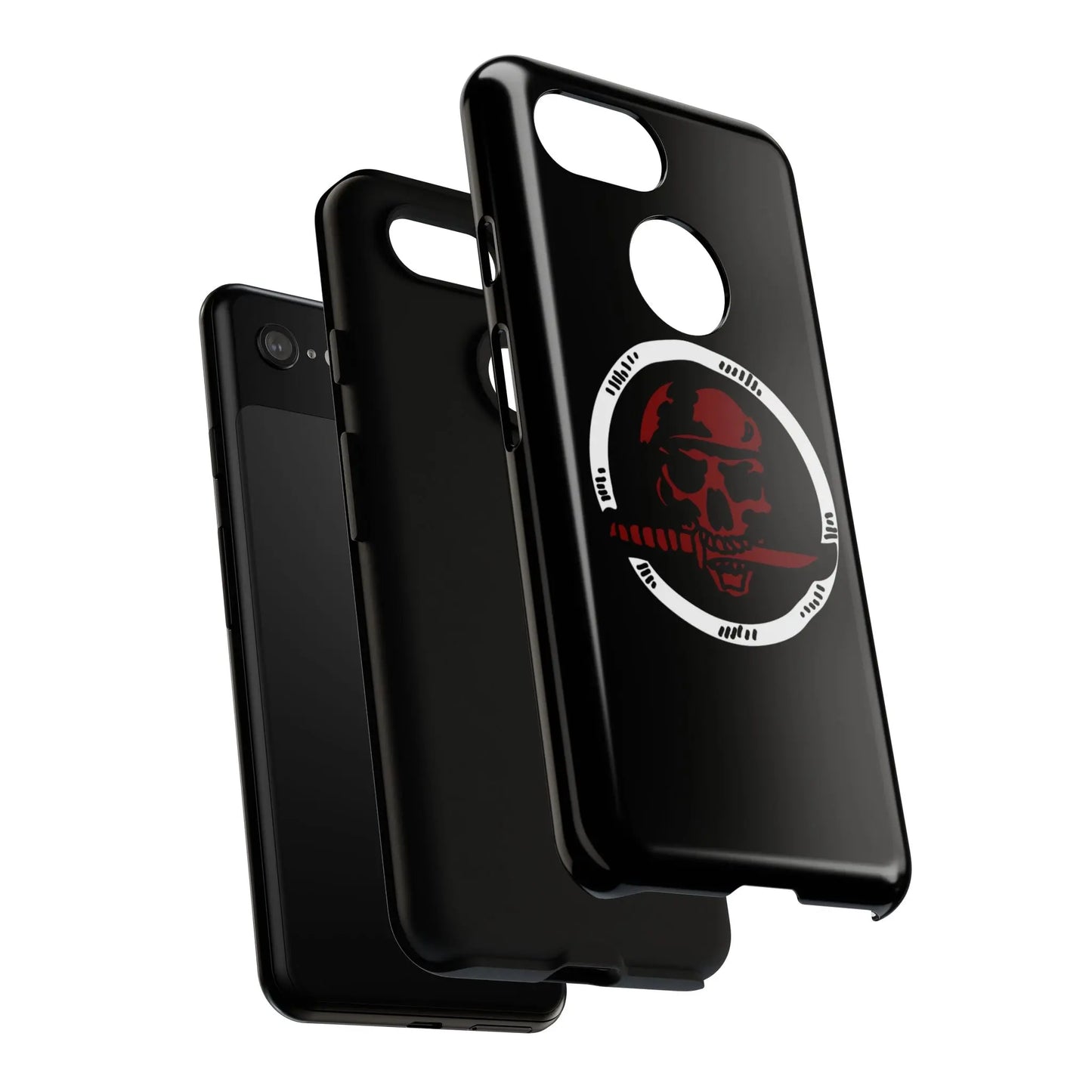 Phone Case - Skull and Sword Edgy Smartphone Cover for Men Printify