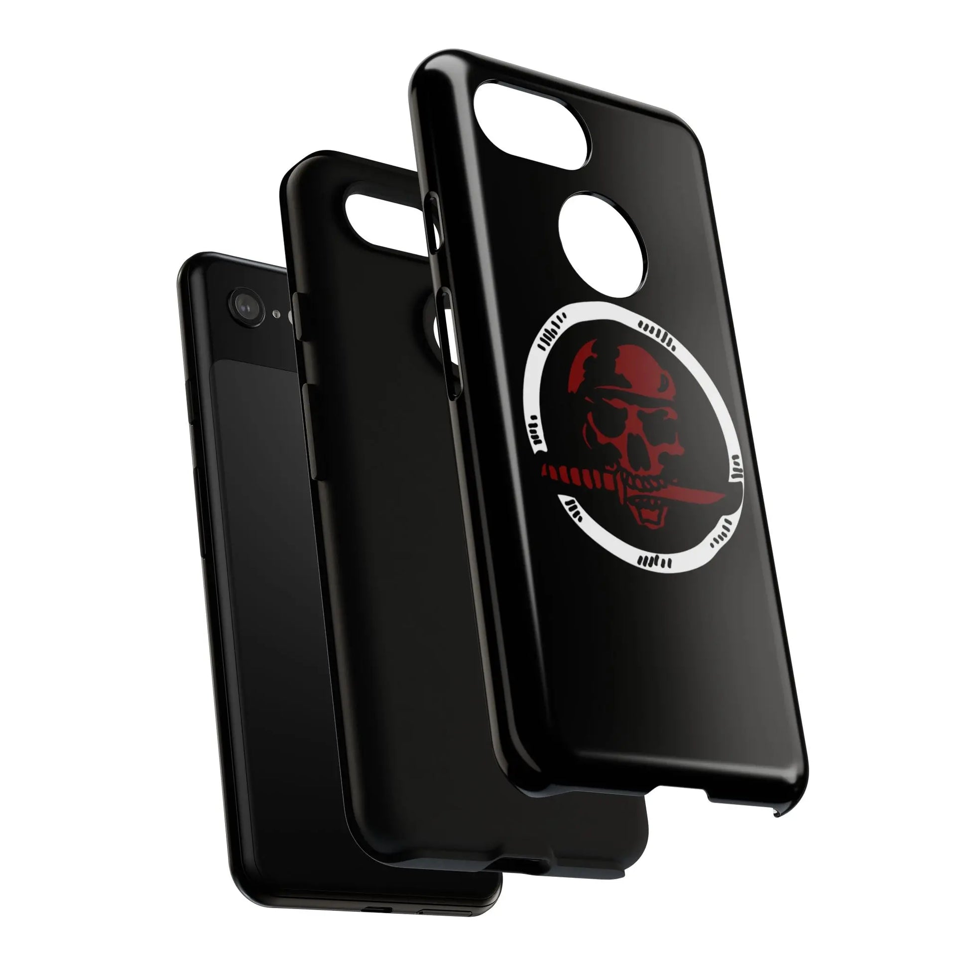Phone Case - Skull and Sword Edgy Smartphone Cover for Men Printify