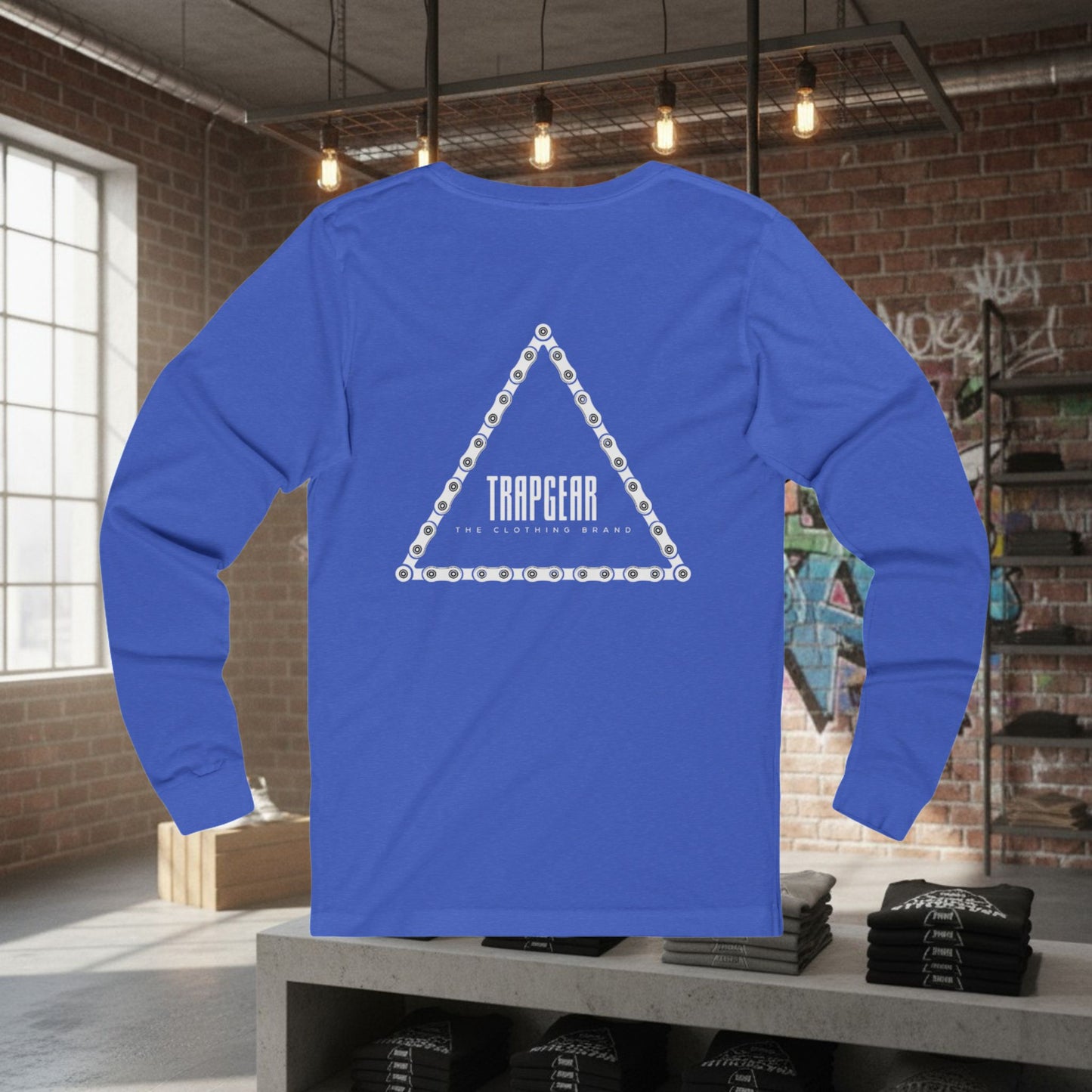 Crown TrapGear Logo Long Sleeve Tee