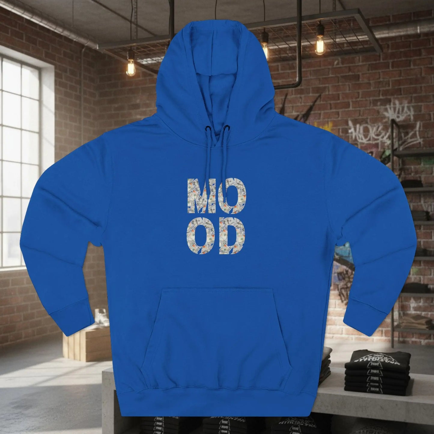Mood Fleece Hoodie Printify