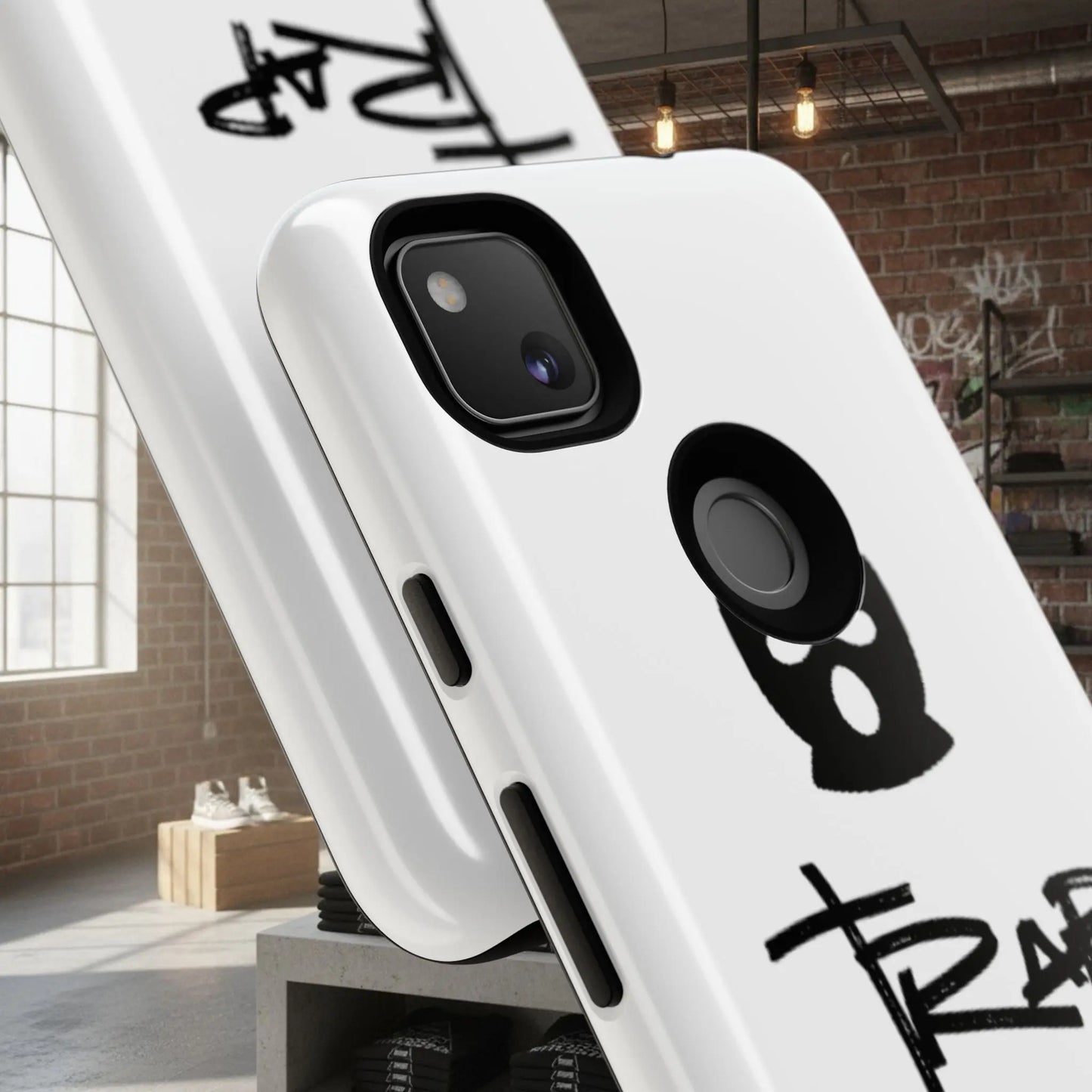 Phone Case - 'Trap Threads' Skully Logo Protective Cover Trap Threads clothing