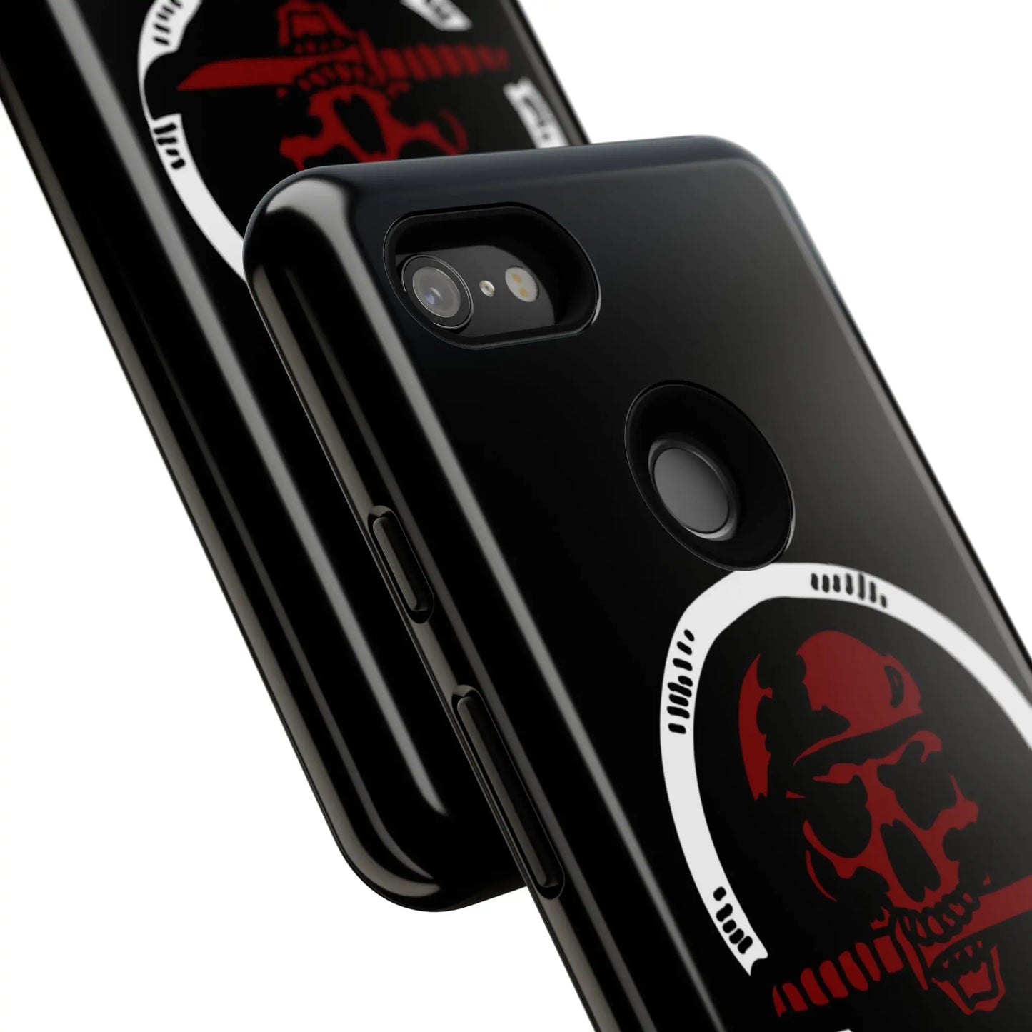 Phone Case - Skull and Sword Edgy Smartphone Cover for Men Printify