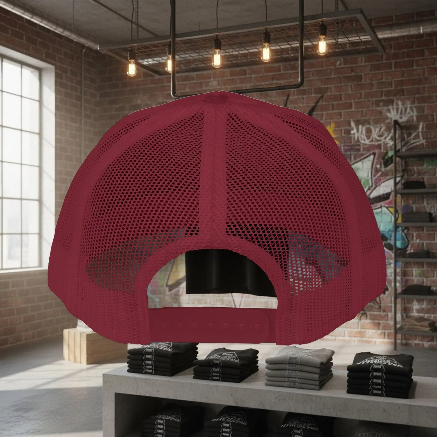 Trucker Cap - Born to Build Trapgear Design Printify