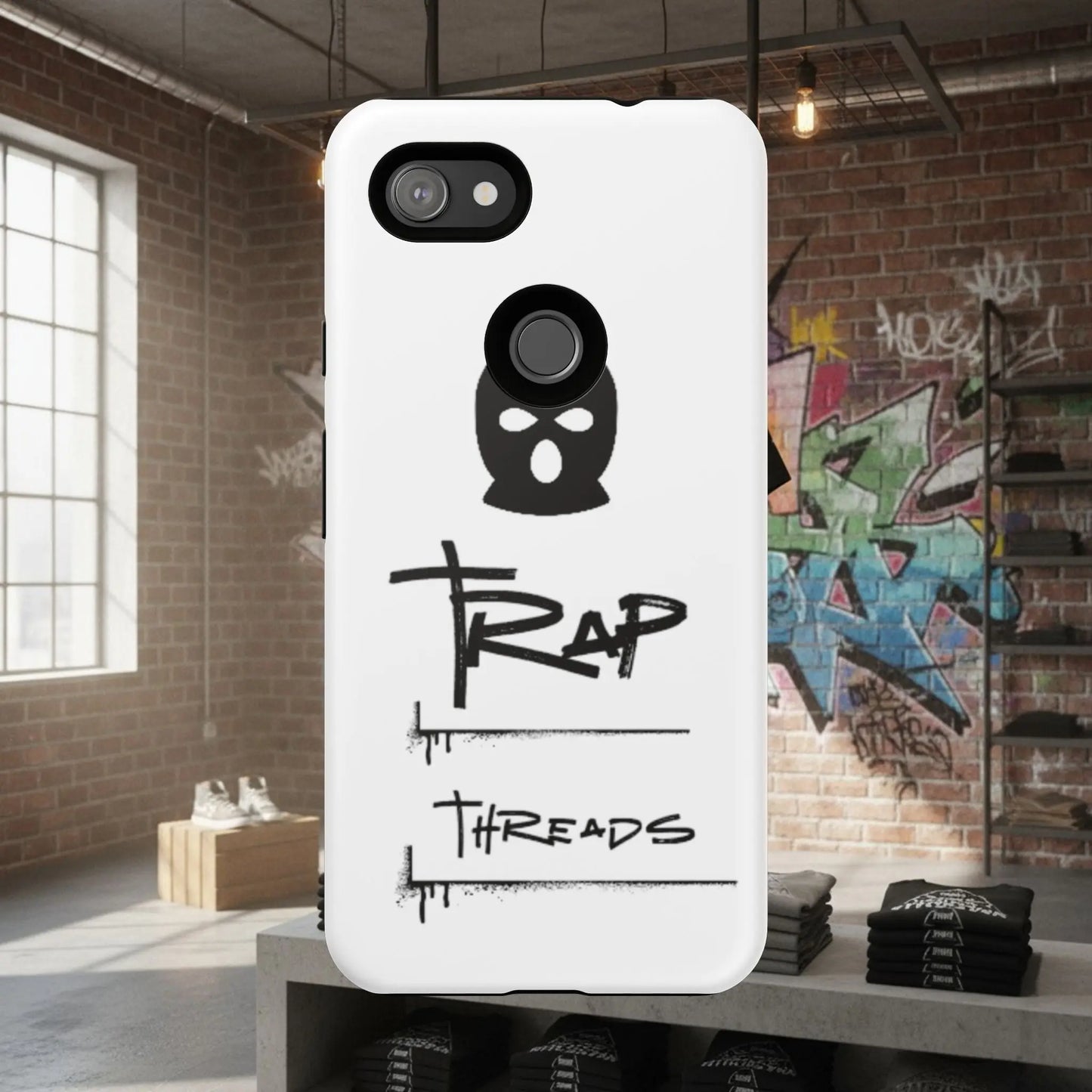 Phone Case - 'Trap Threads' Skully Logo Protective Cover Trap Threads clothing